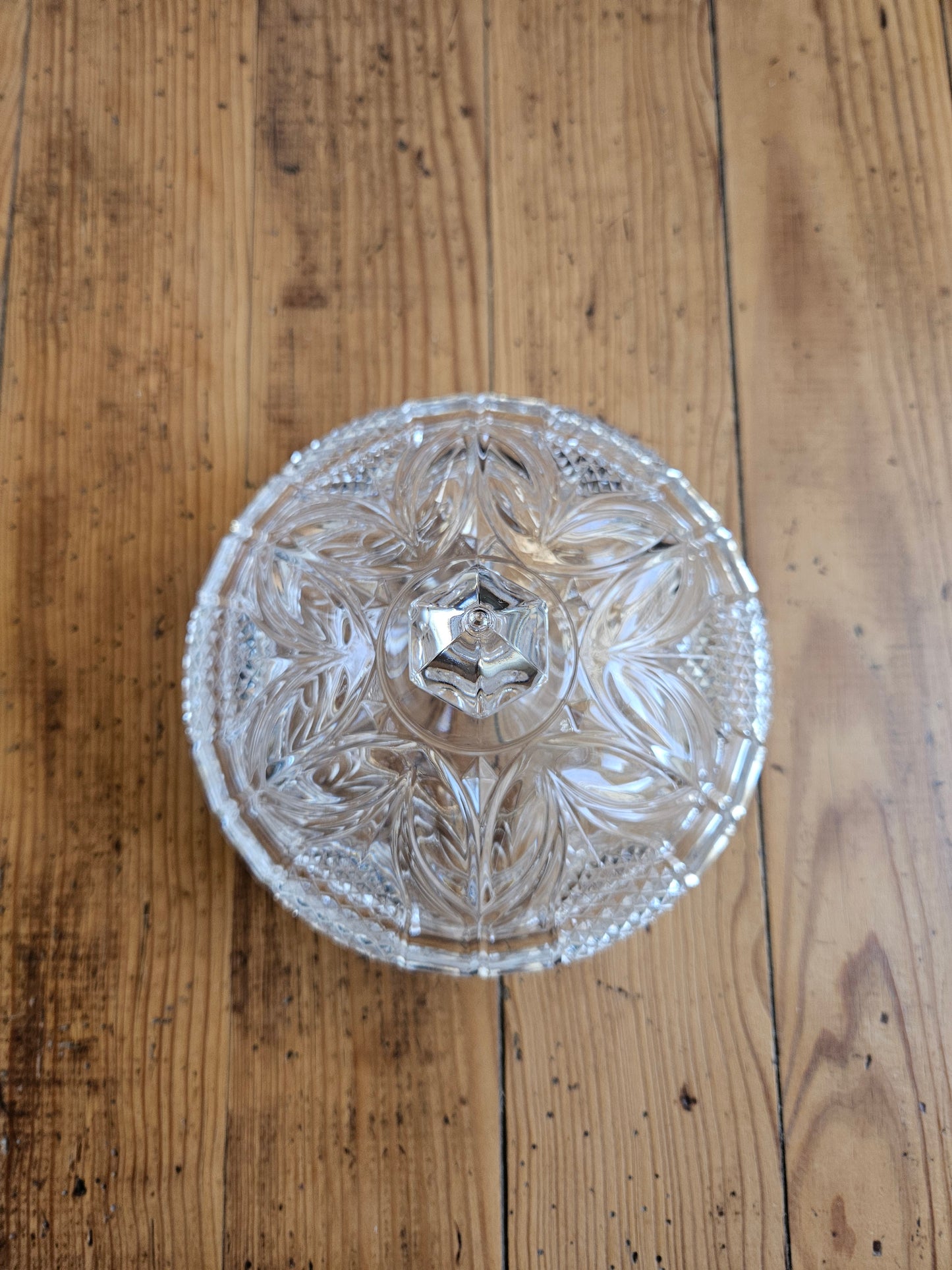 Grande bonbonnière cristal
