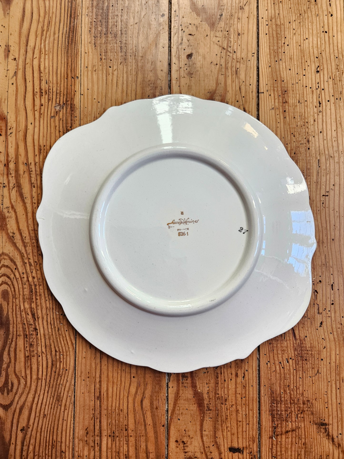 Plat à tarte Sarreguemines