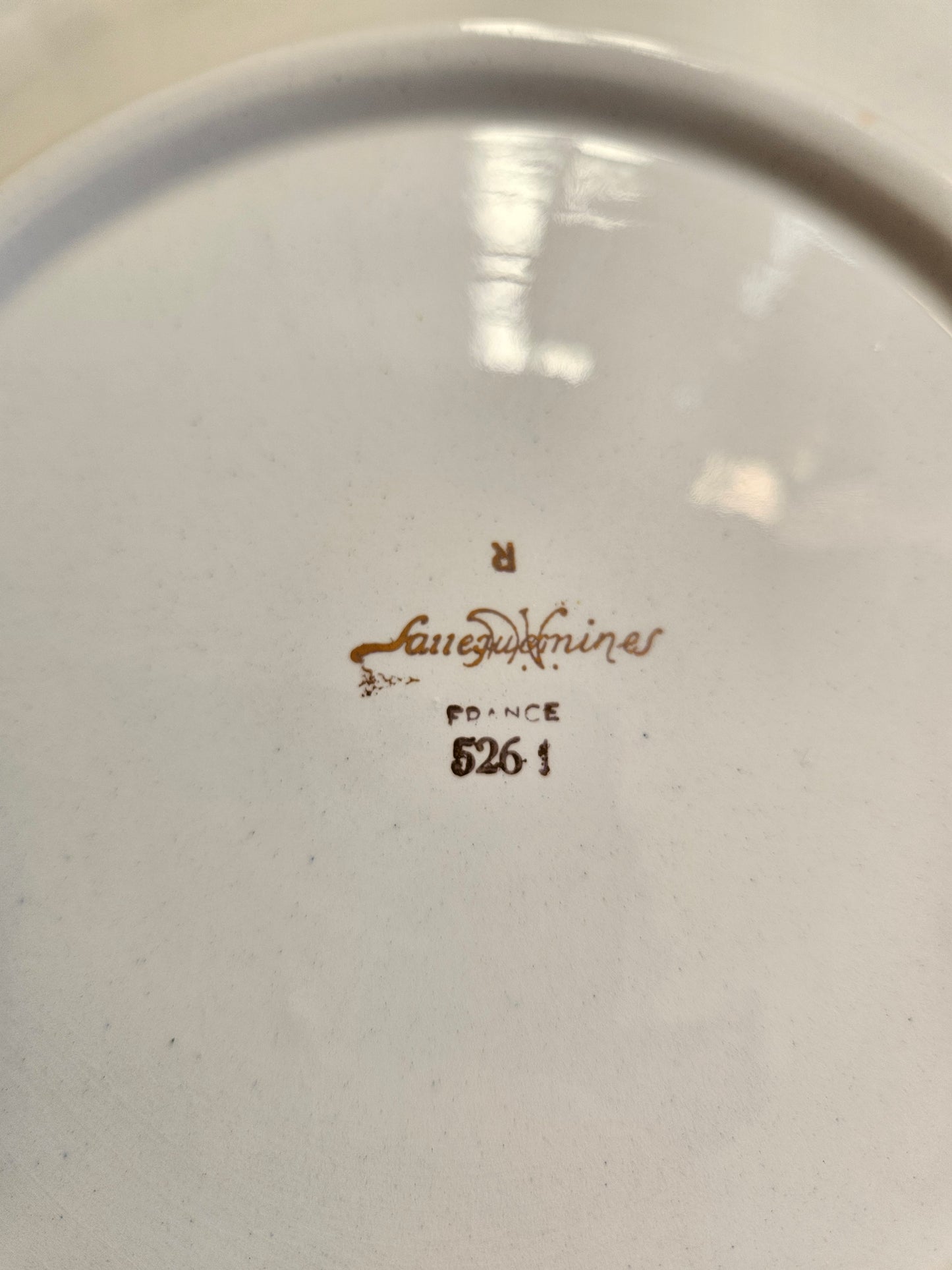 Plat à tarte Sarreguemines