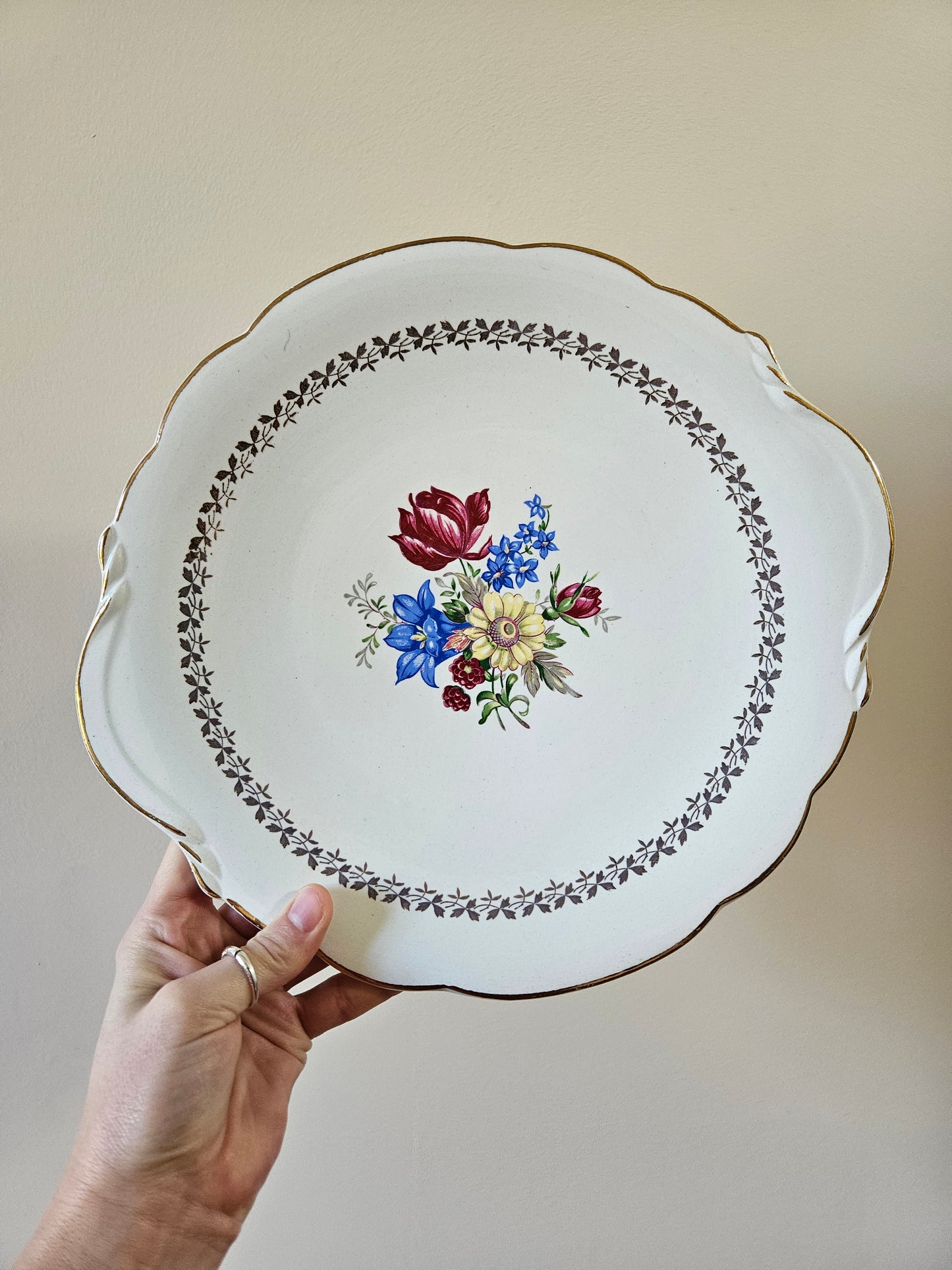 Plat à tarte Sarreguemines