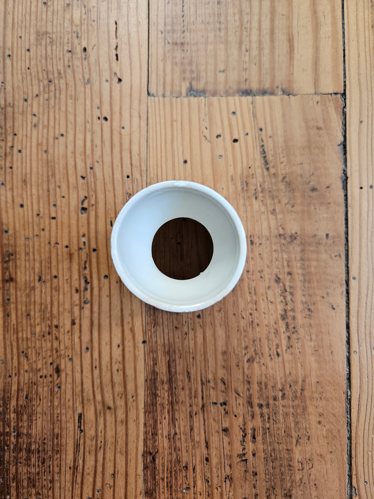 Coquetier diabolo fleuri