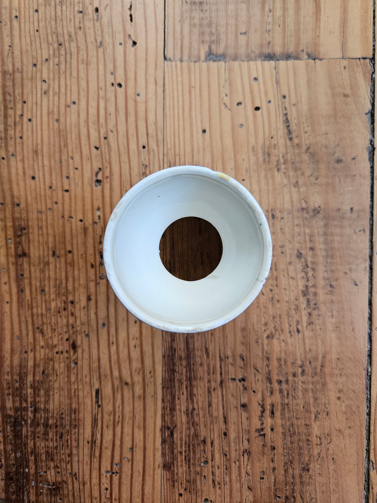 Coquetier diabolo fleuri