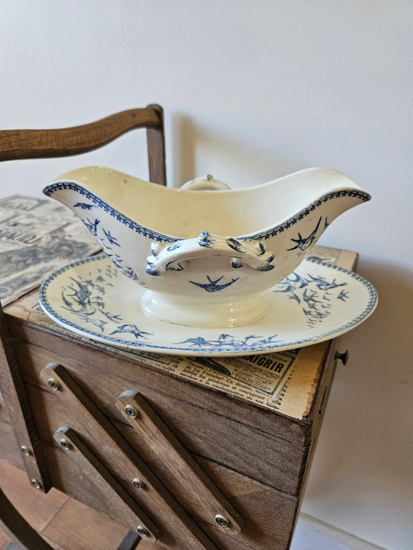 Saucière Creil et Montereau, Hirondelles