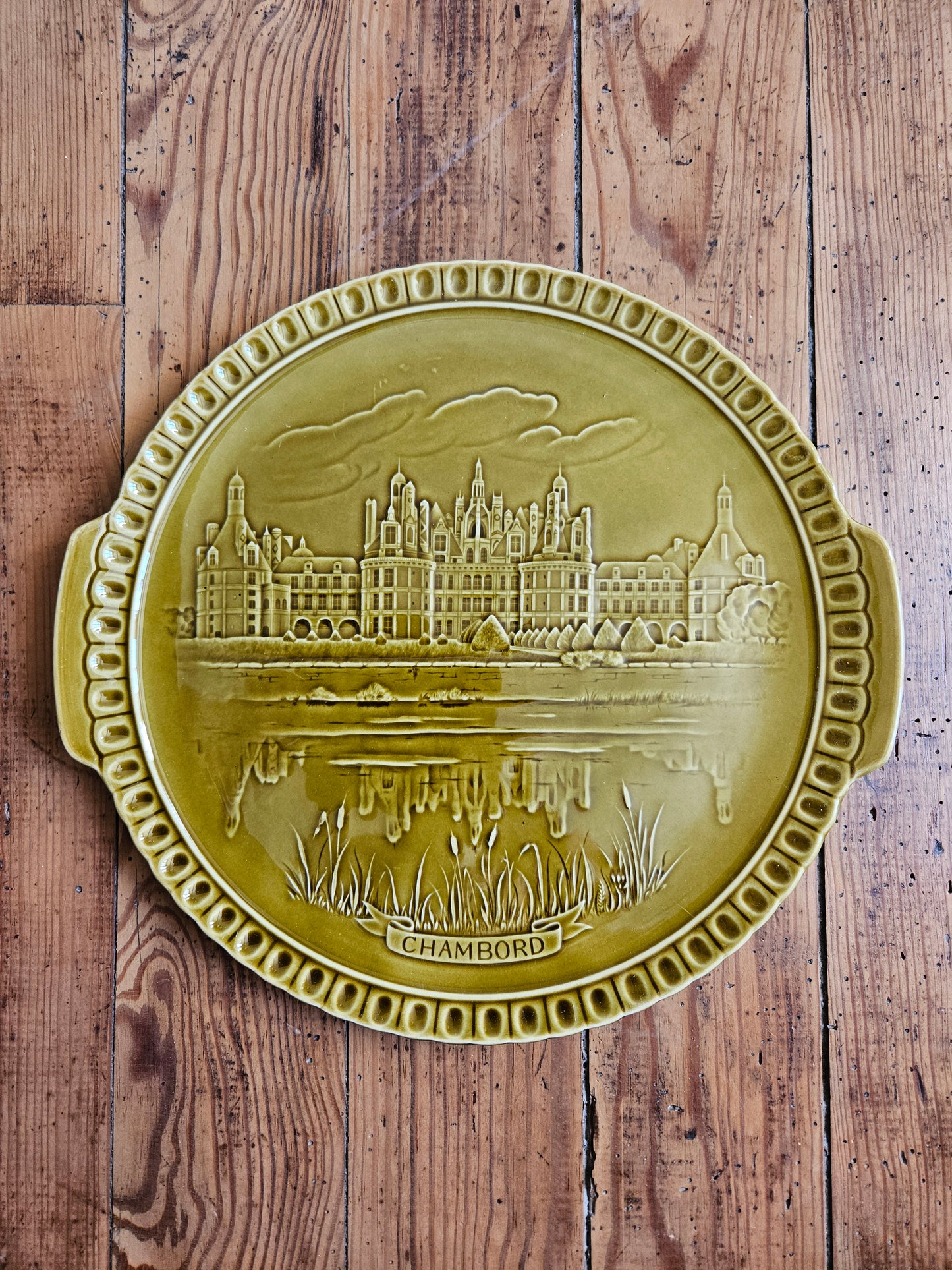 Plat à tarte Gien, Chambord