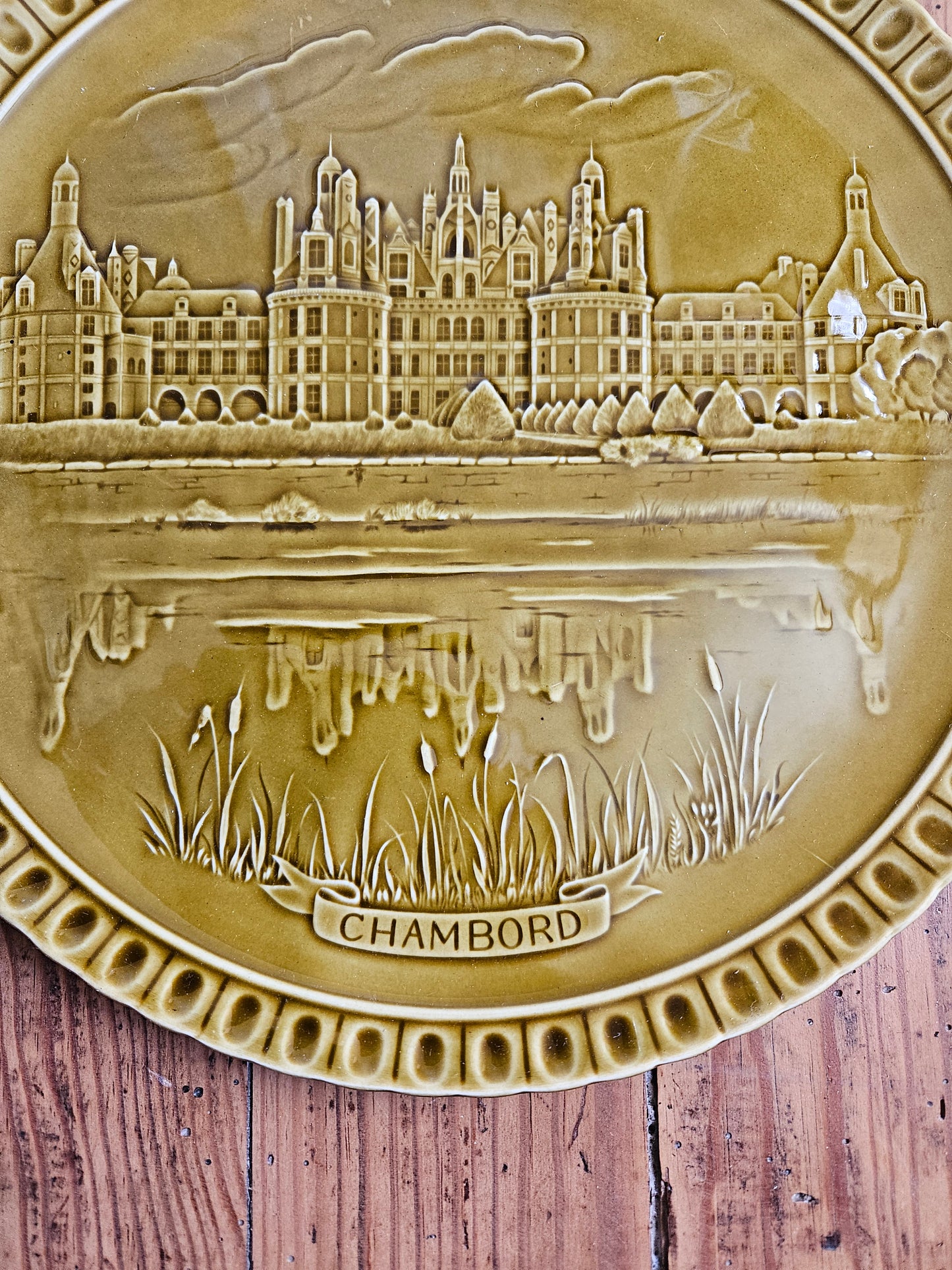 Plat à tarte Gien, Chambord