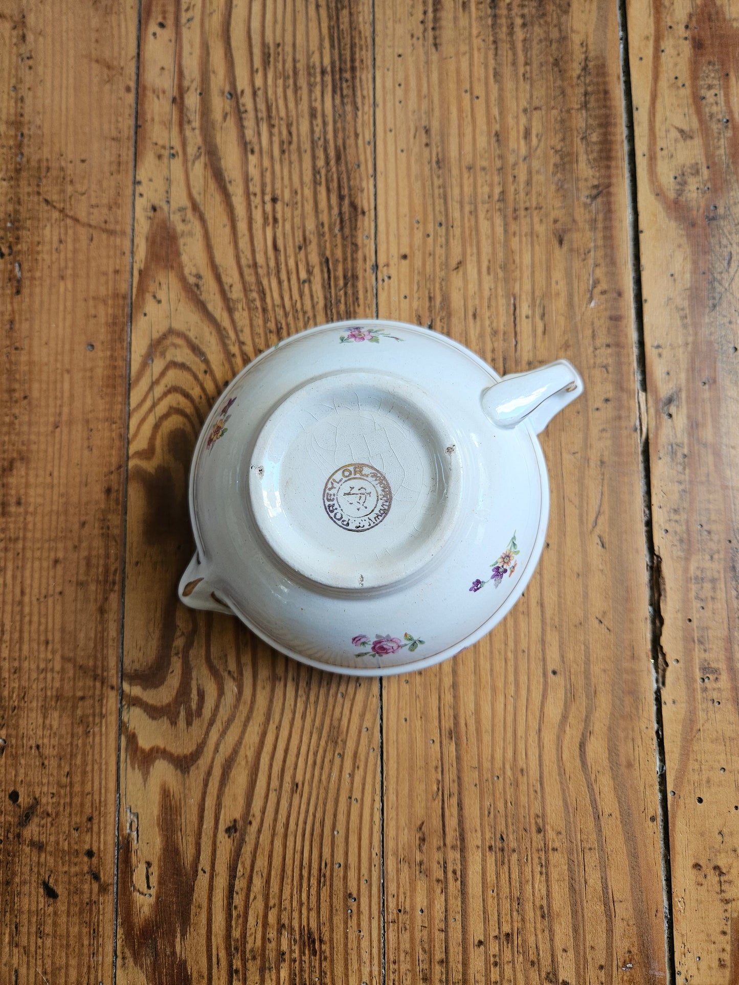 Saucière fleurie L’Amandinoise