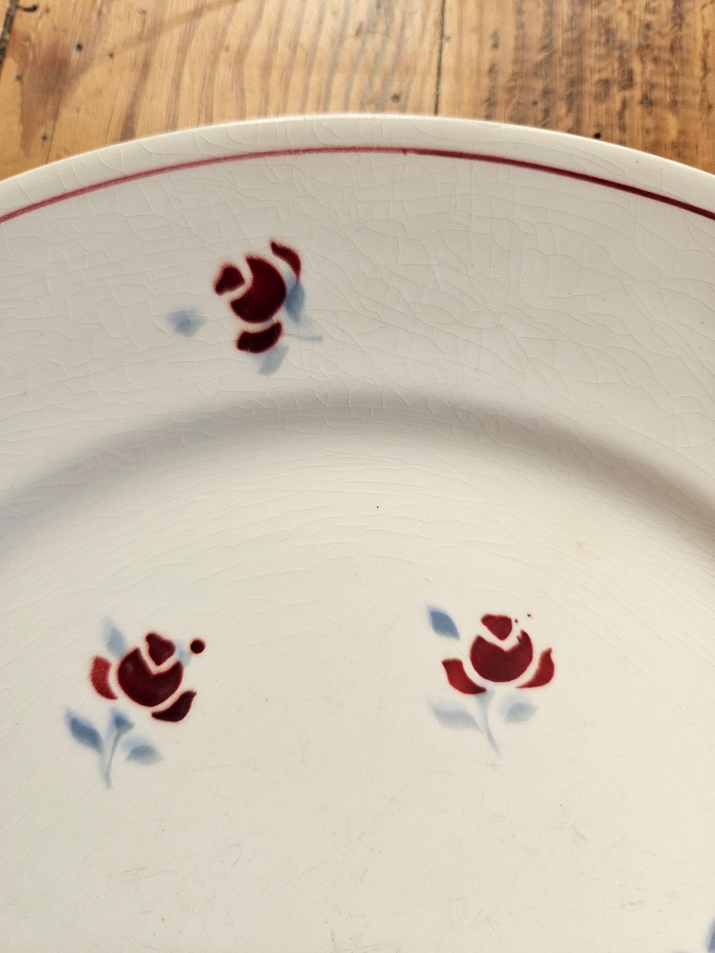 Plat rond Ceranord, Rosettes