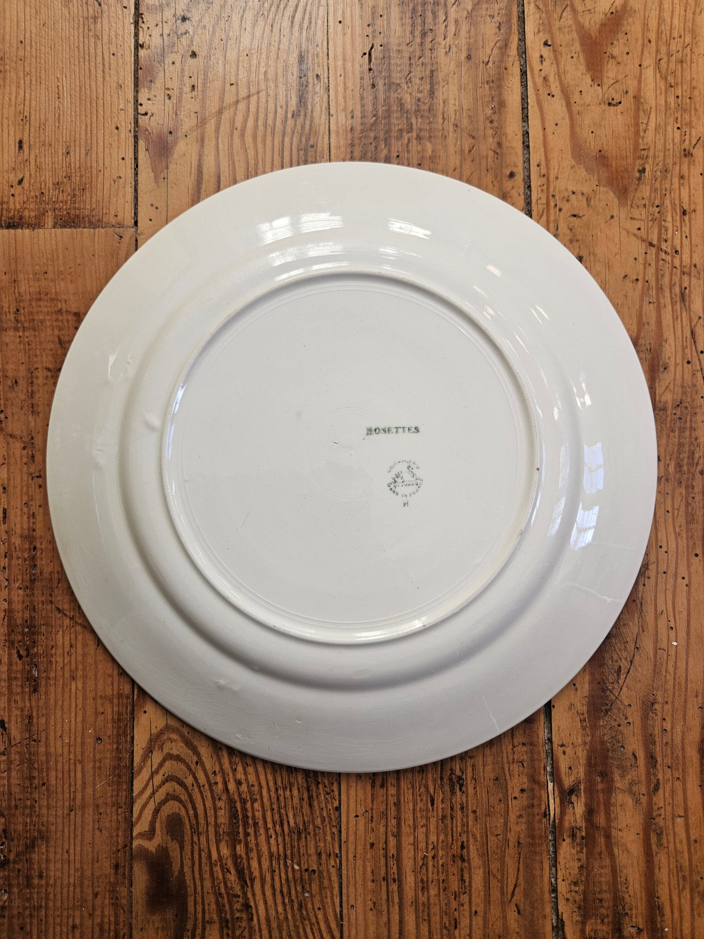 Plat rond Ceranord, Rosettes
