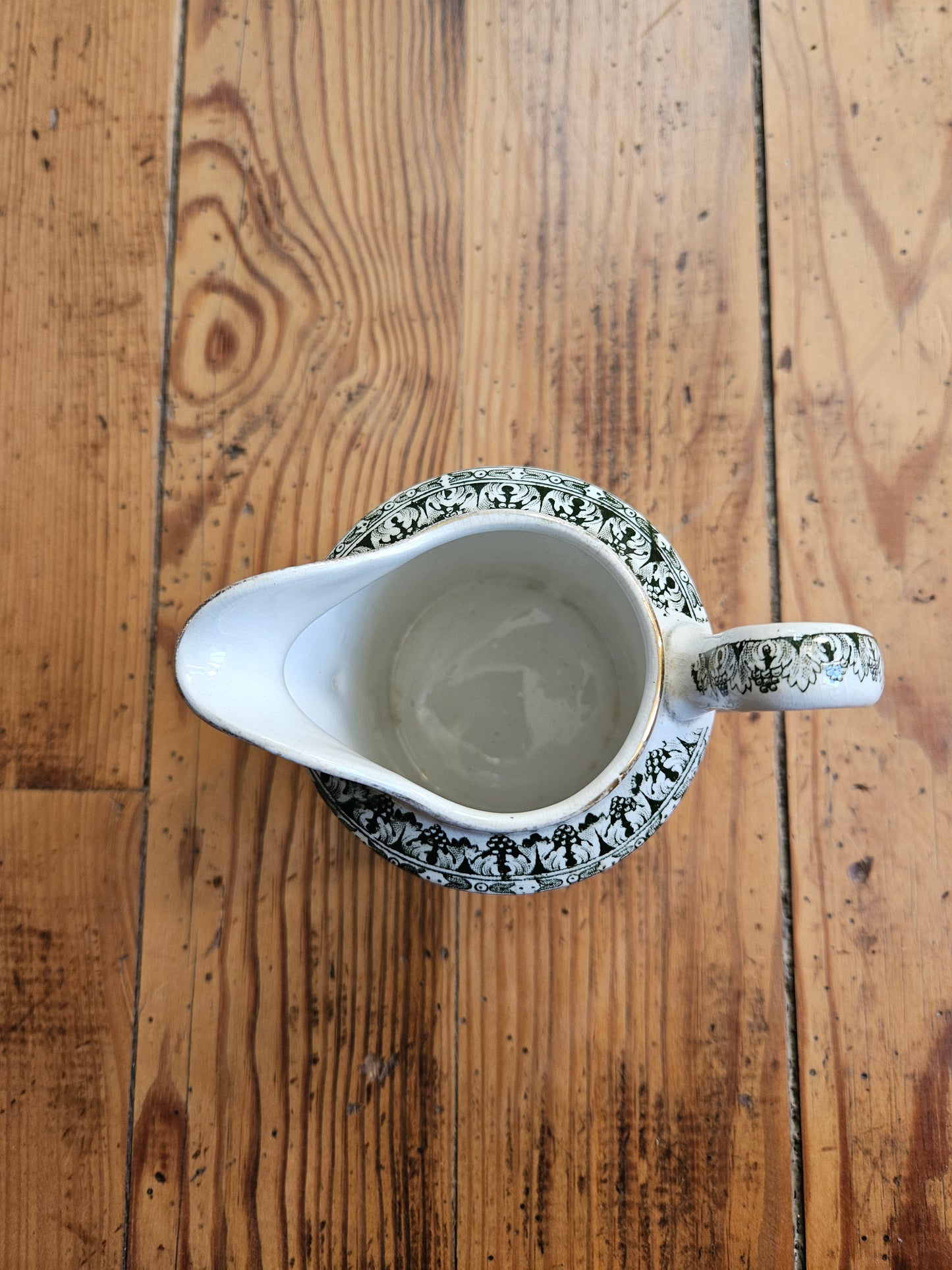 Théière, pot à lait & sucrier Badonviller, Empire