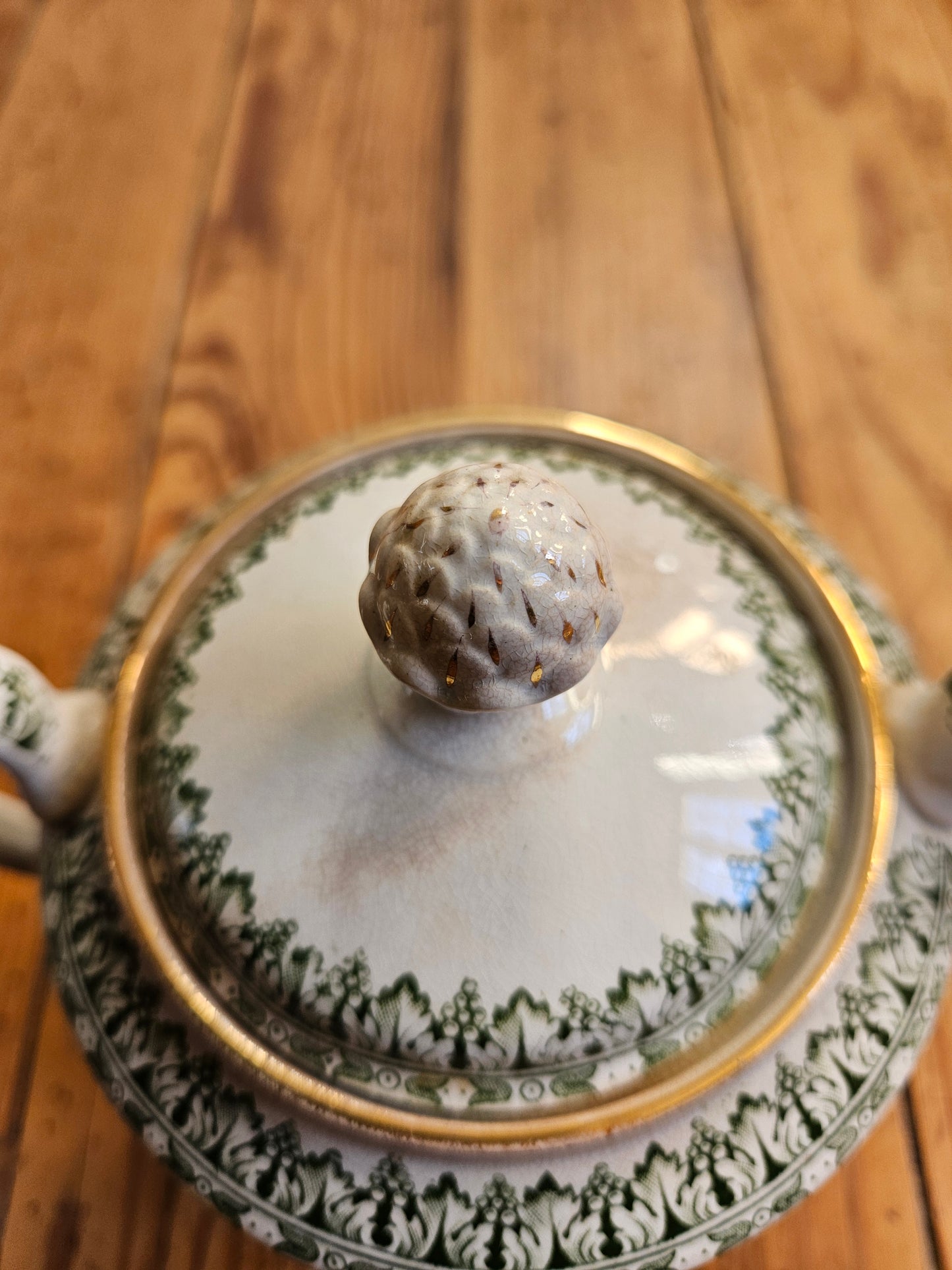 Théière, pot à lait & sucrier Badonviller, Empire