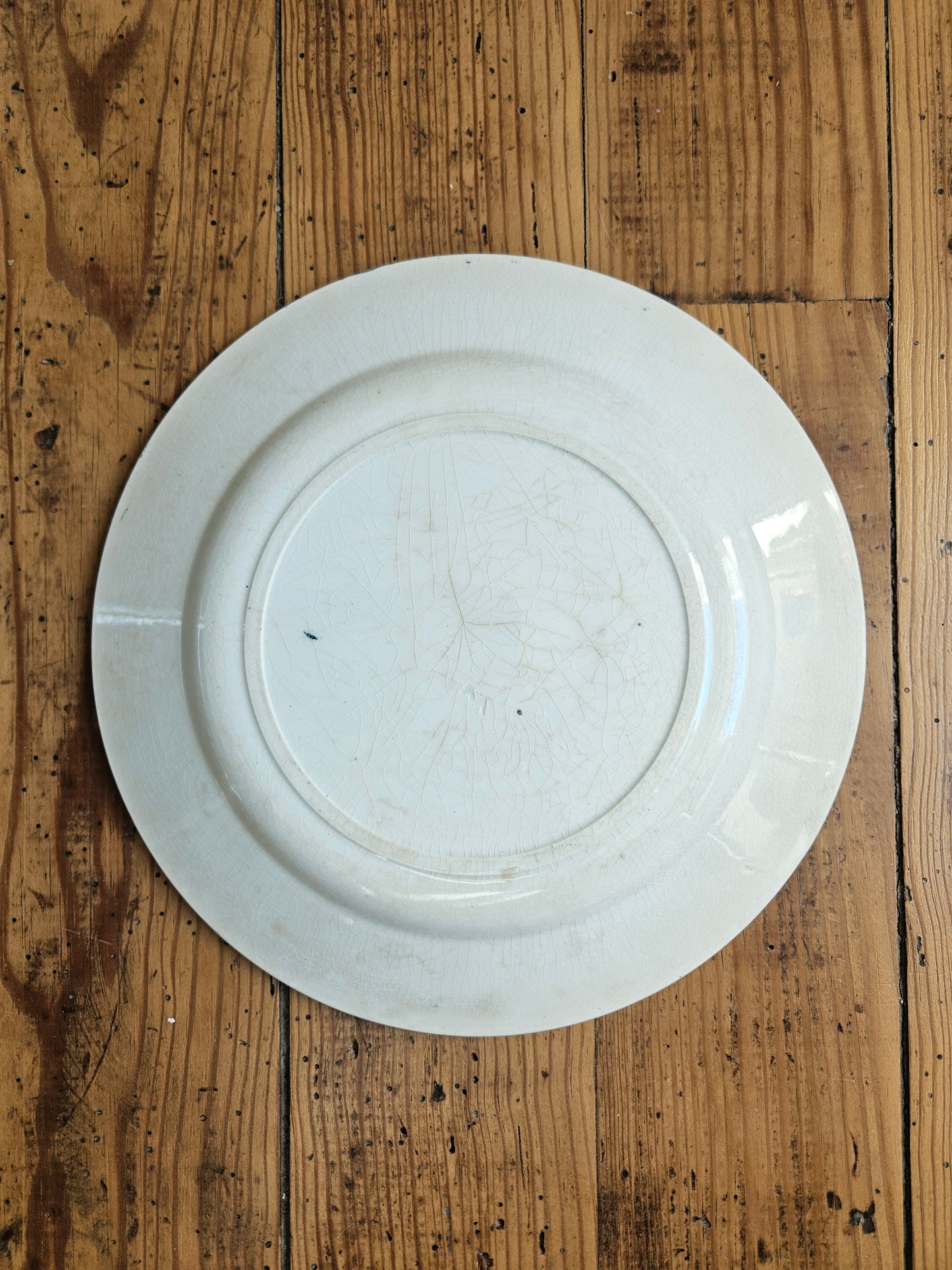 Assiette plate Clairefontaine, Œillets