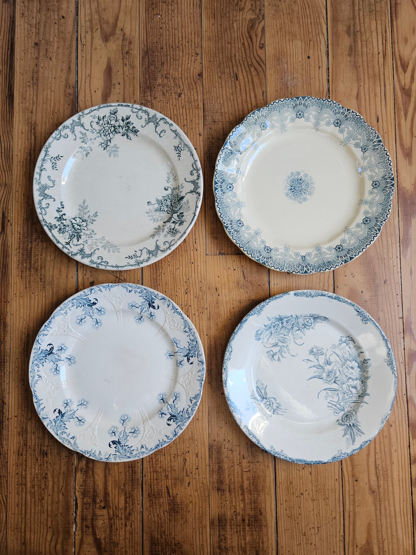 Assiette plate H. Boulenger & Cie, Henriette