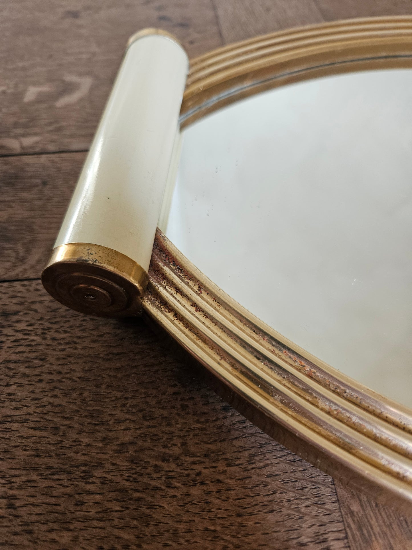 Plateau miroir apéritif Art Déco