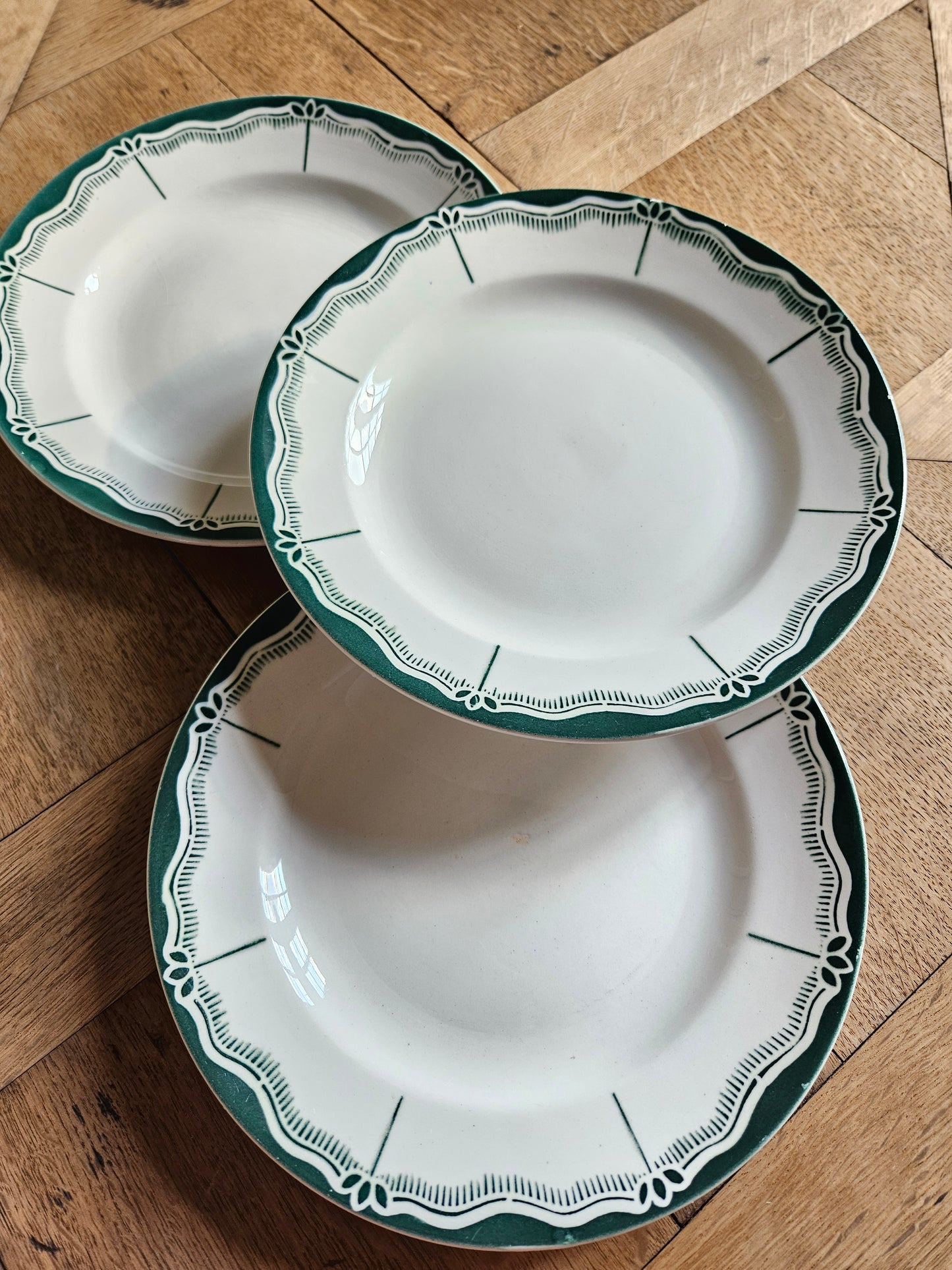 Assiettes plates Digoin, Pascal