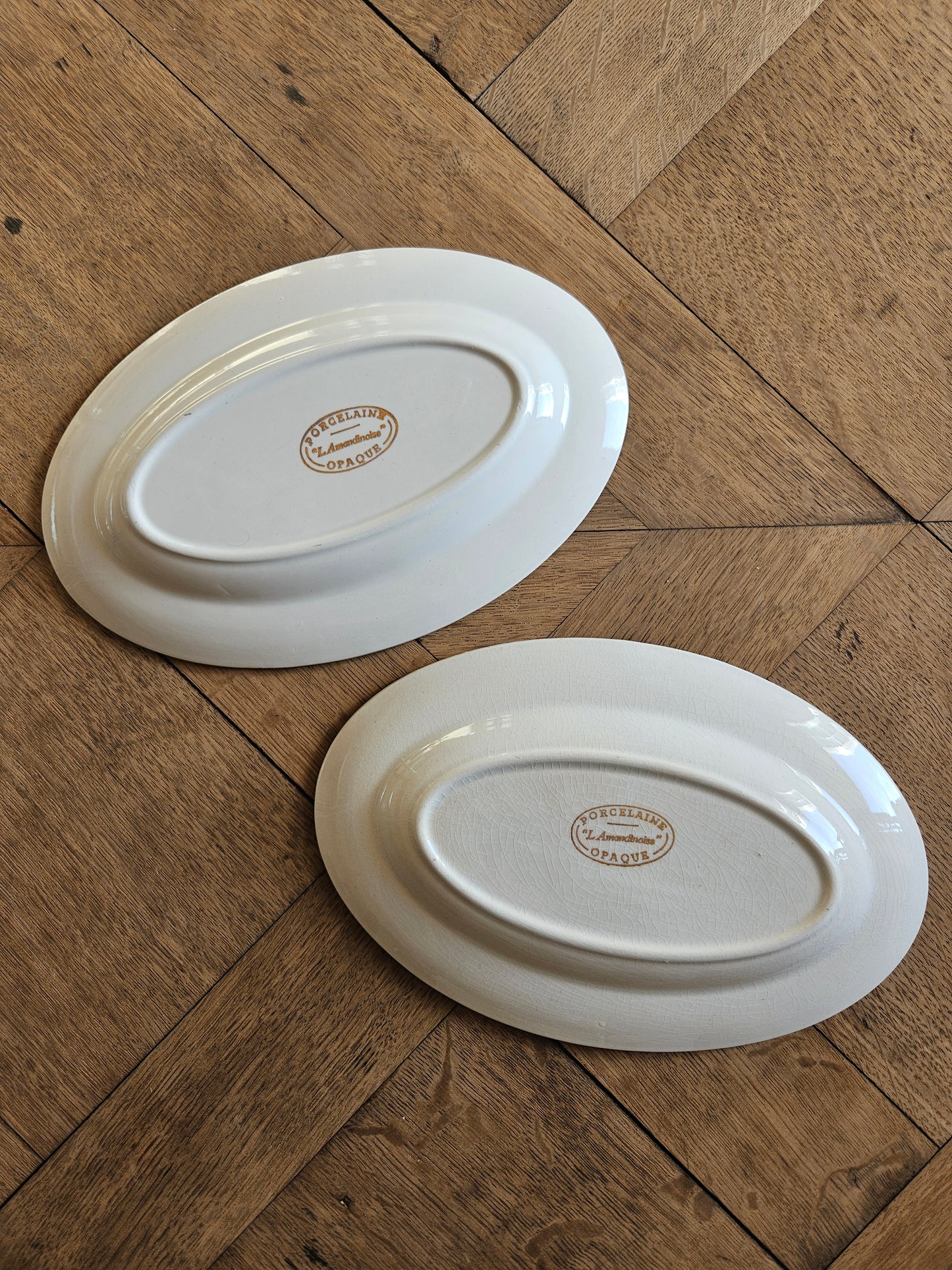 Raviers Ste Amandinoise, vert mint & fleurs