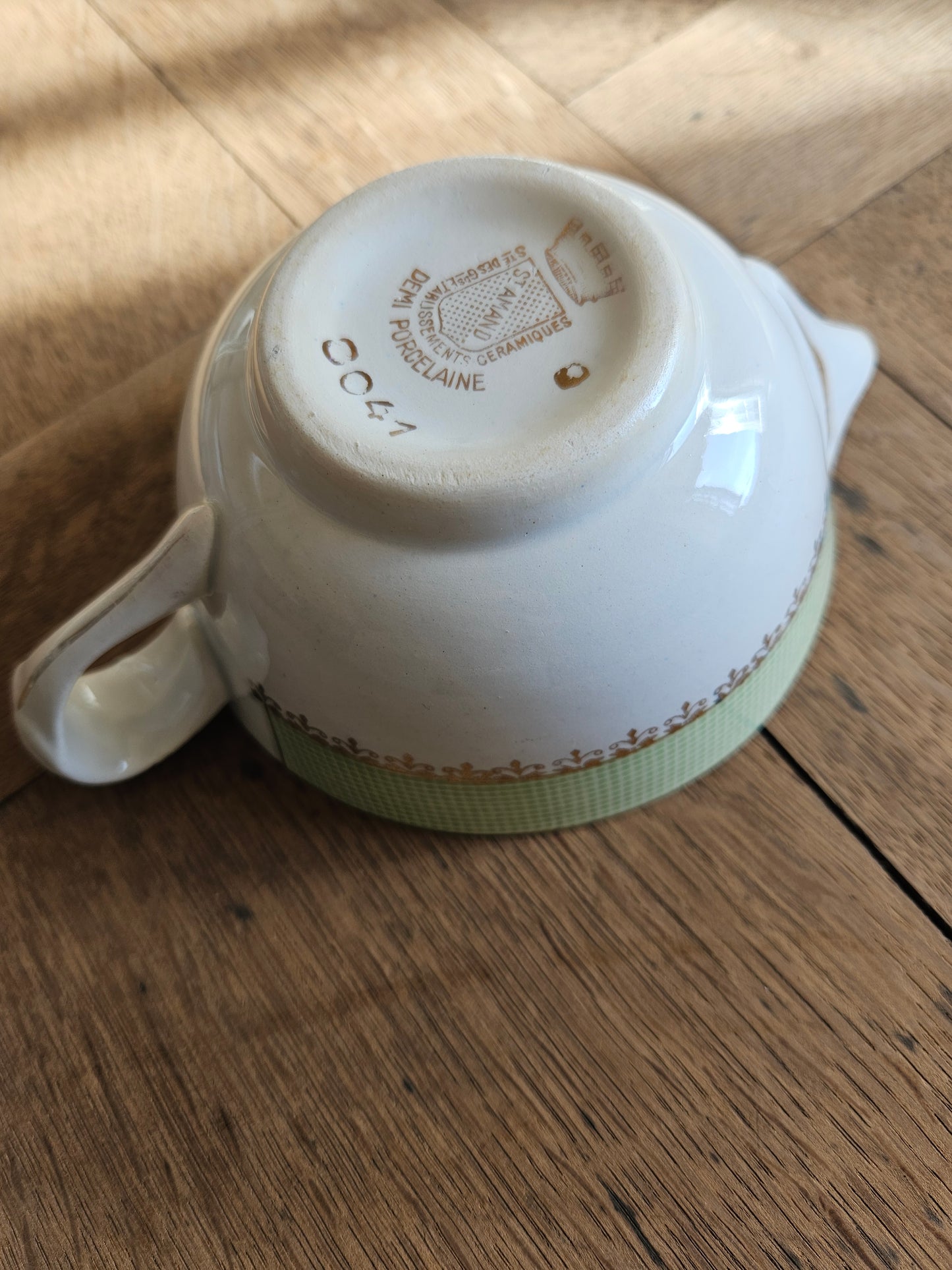 Saucière St Amand, vert pomme