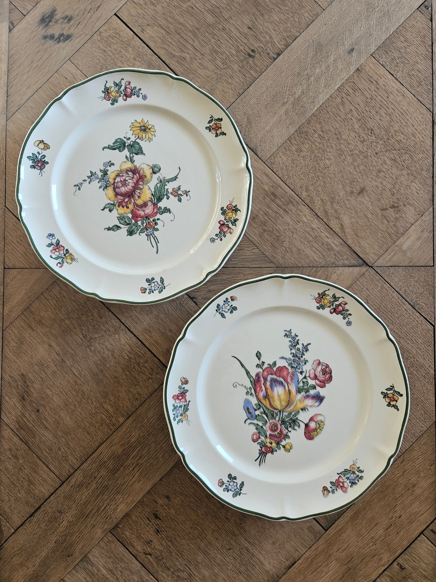 Assiette sur pied Villeroy et Boch 1562 #1