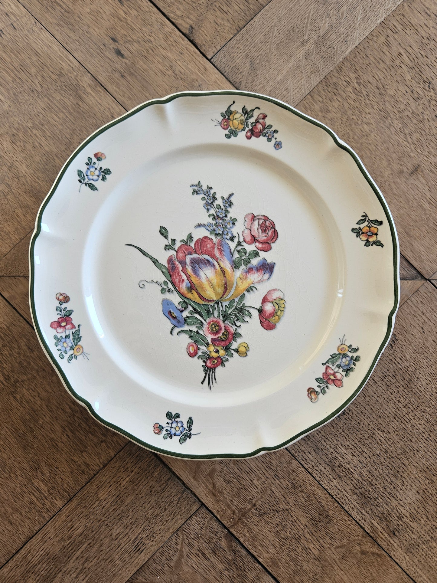 Assiette sur pied Villeroy et Boch 1562 #1