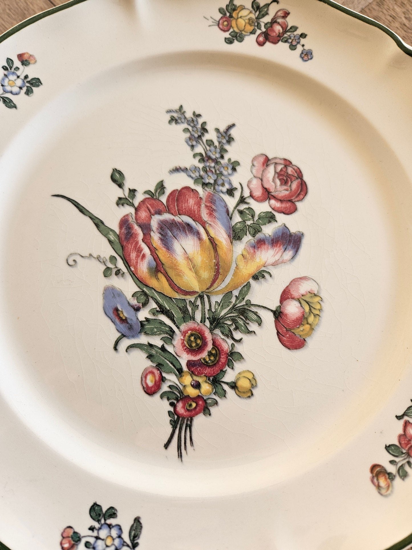 Assiette sur pied Villeroy et Boch 1562 #1