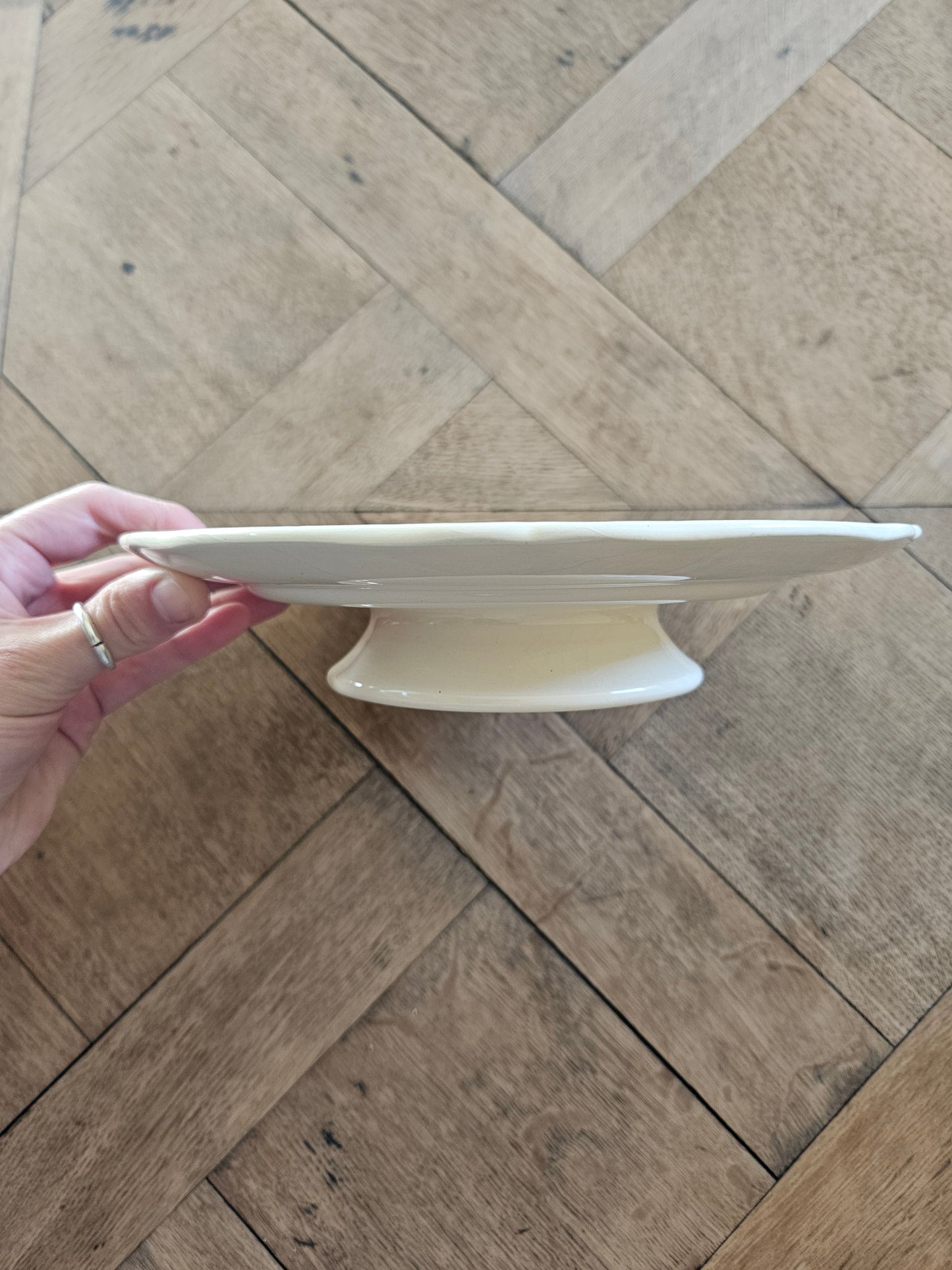 Assiette sur pied Villeroy et Boch 1562 #1