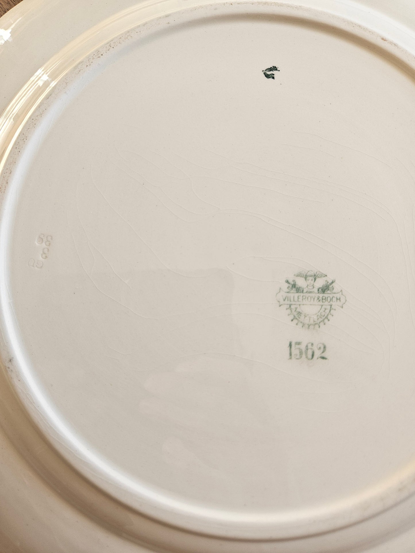 Plat rond Villeroy et Boch 1562