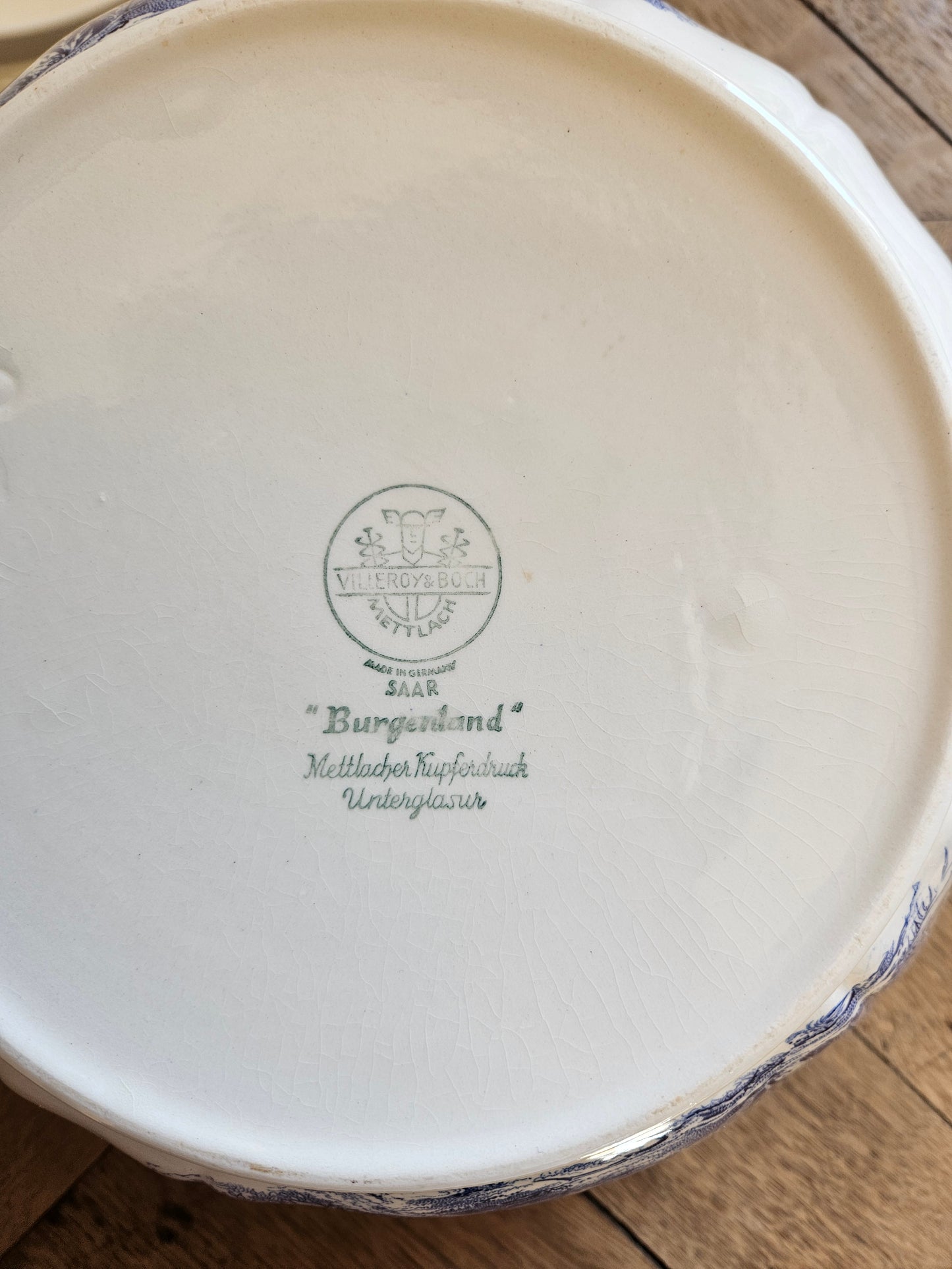 Soupière Villeroy et Boch, Burgenland