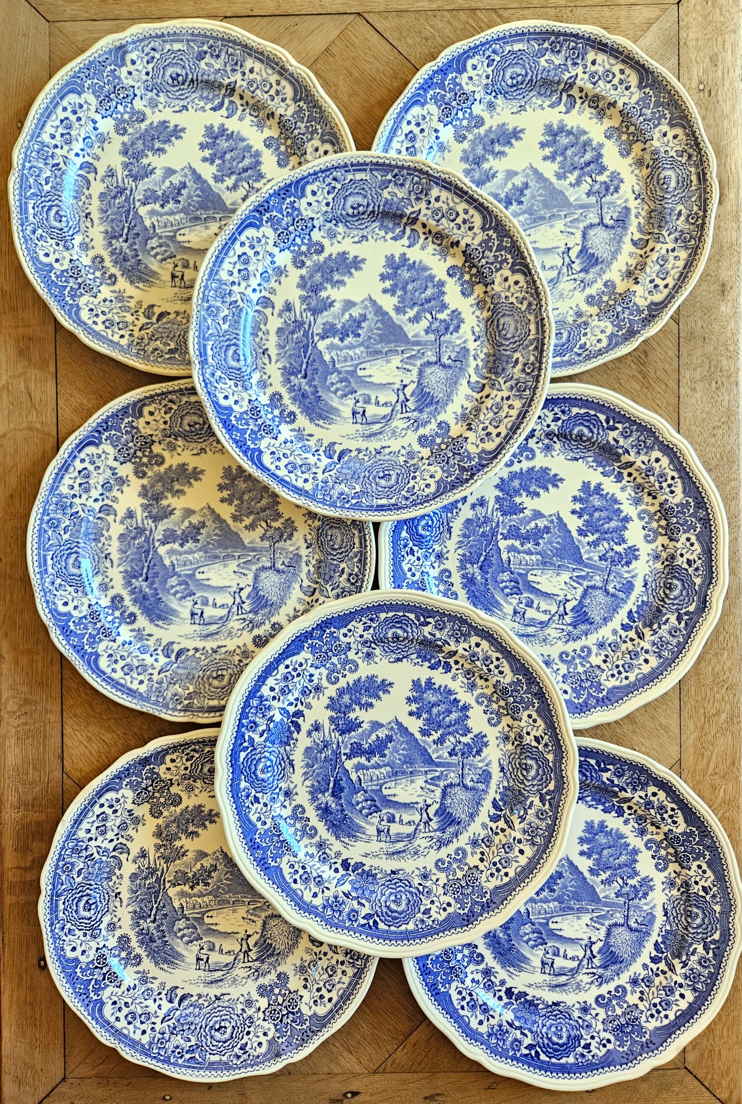 Assiettes plates Villeroy et Boch, Burgenland