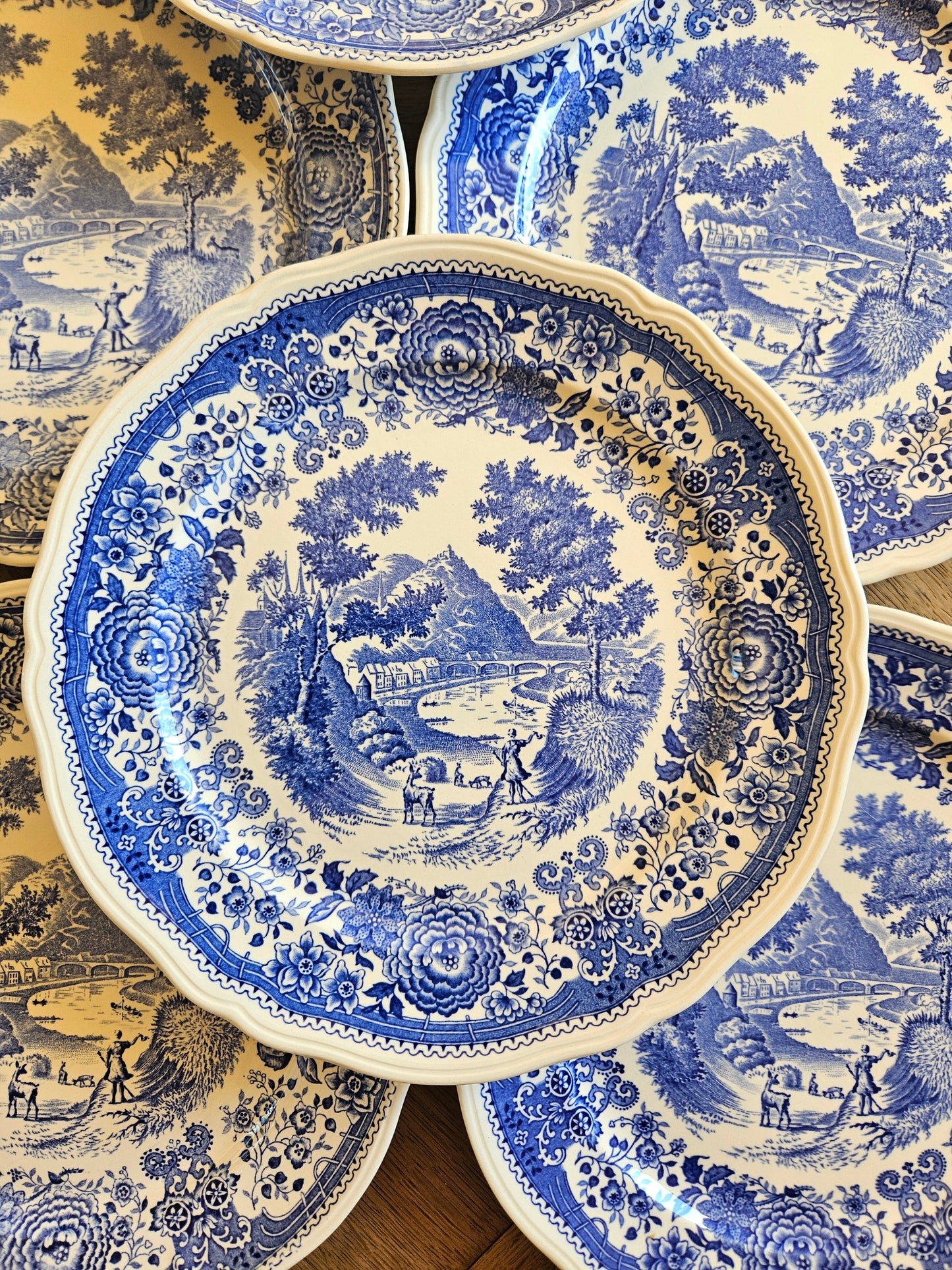 Assiettes plates Villeroy et Boch, Burgenland