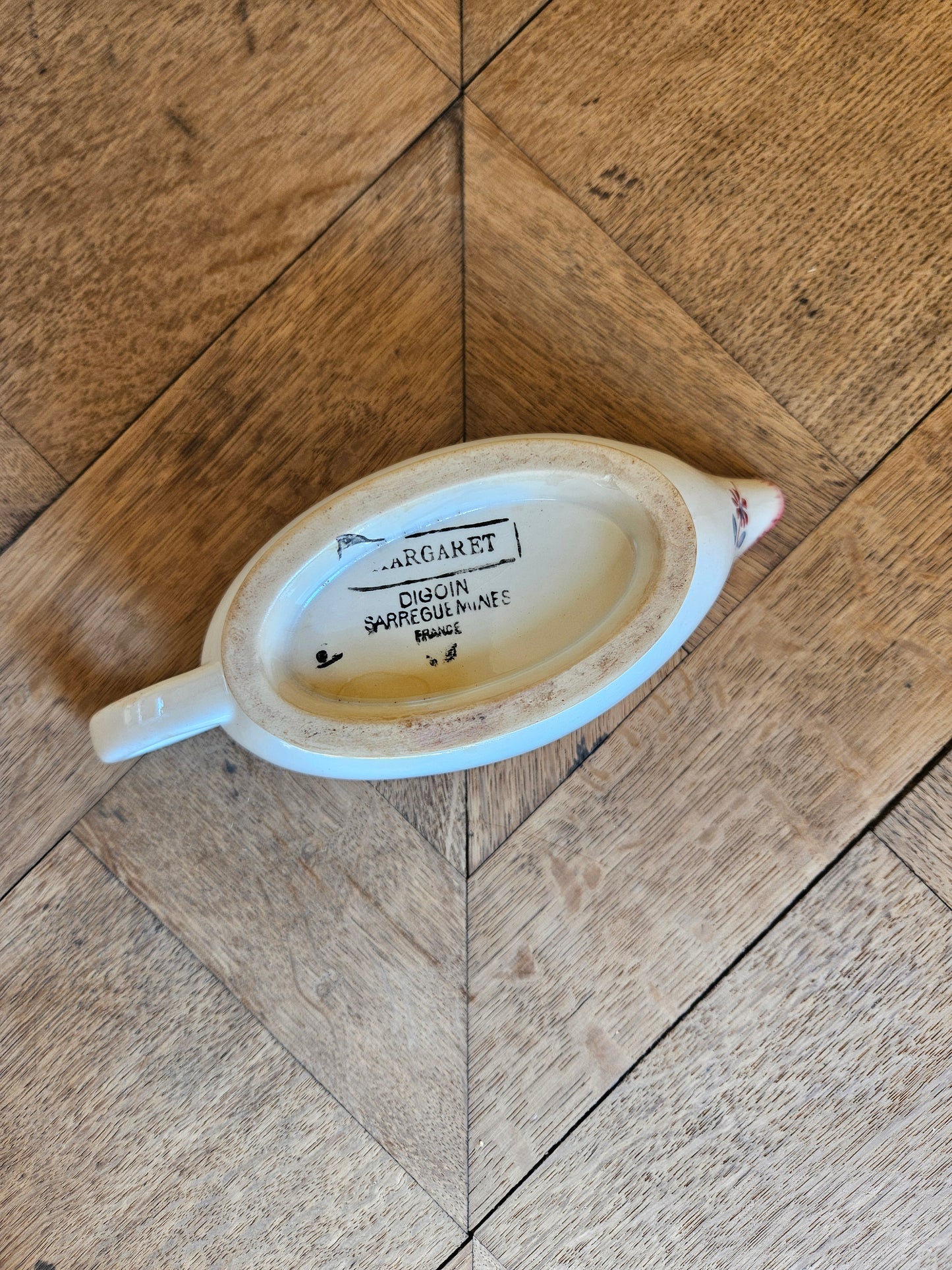 Saucière rétro Digoin, Margaret