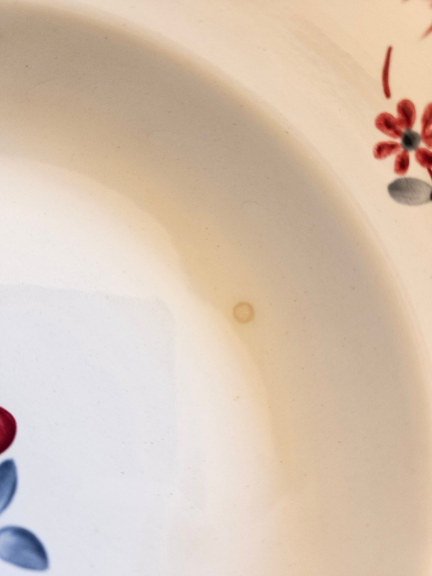 Assiettes creuses rétro Digoin, Margaret
