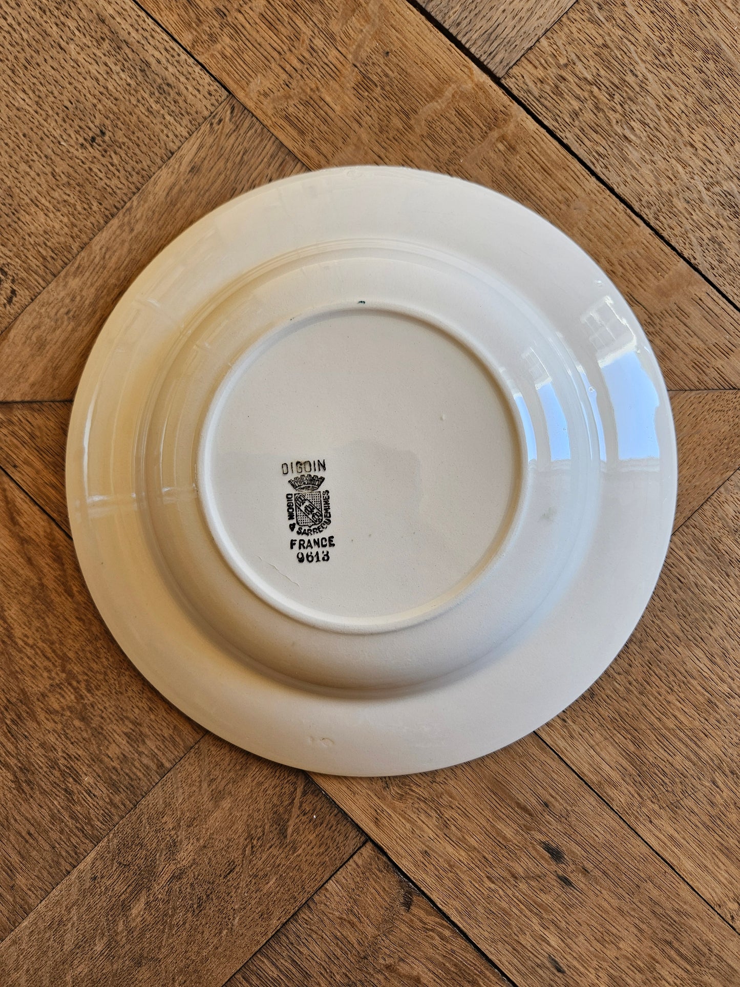 Assiettes creuses Digoin dépareillées