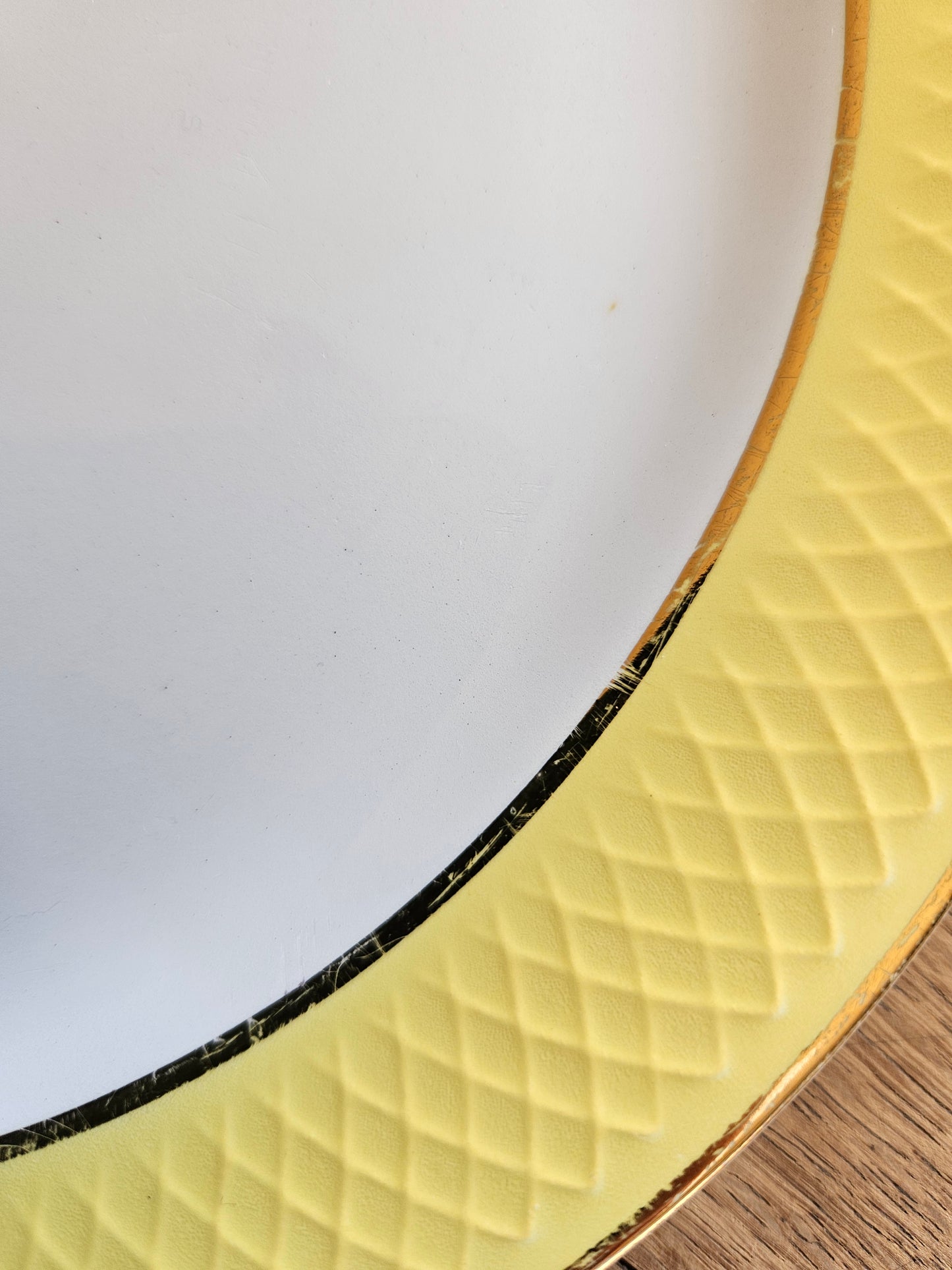 Plat à tarte Moulin des Loups jaune