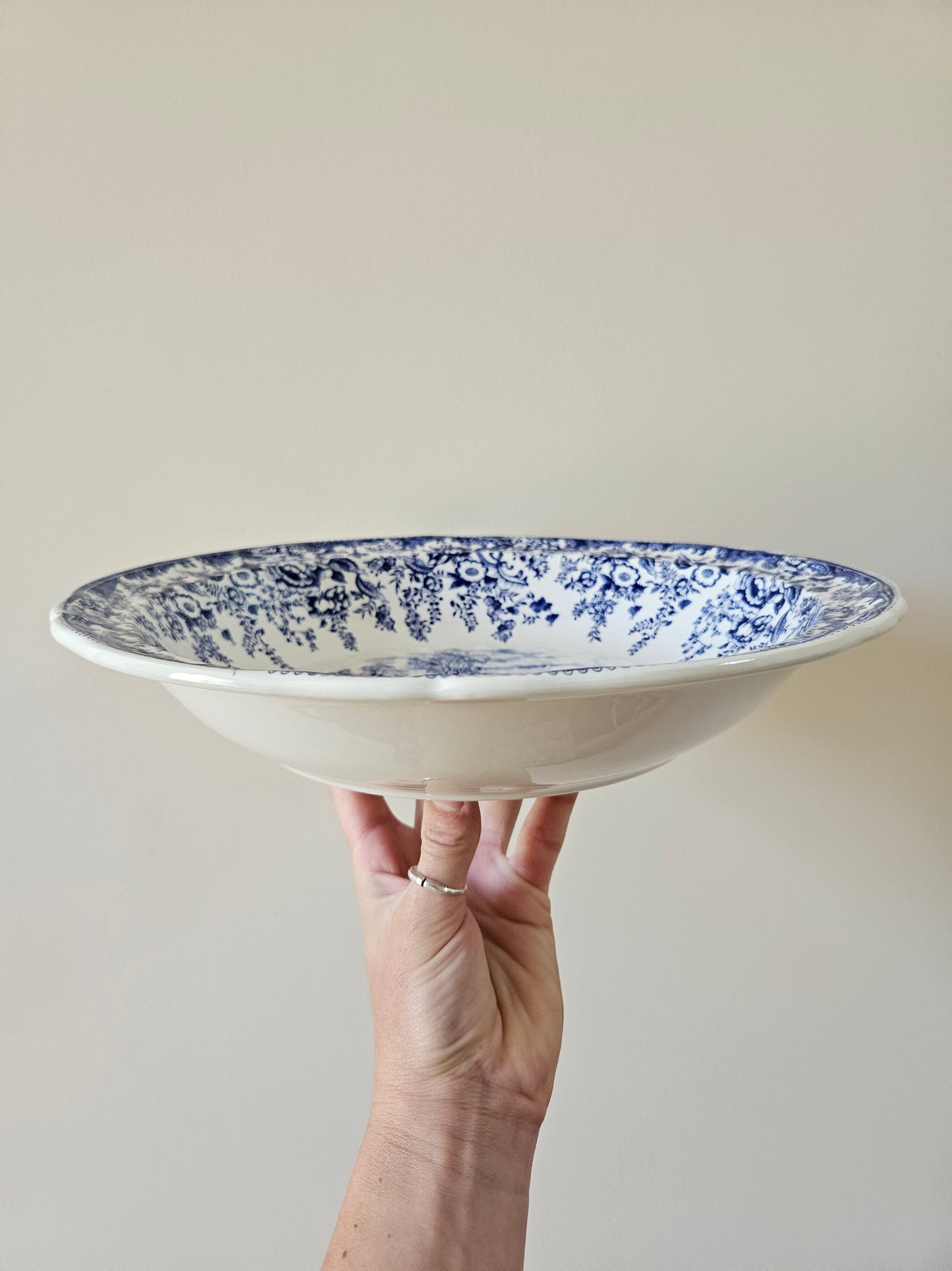 Plat creux vintage, repas champêtre