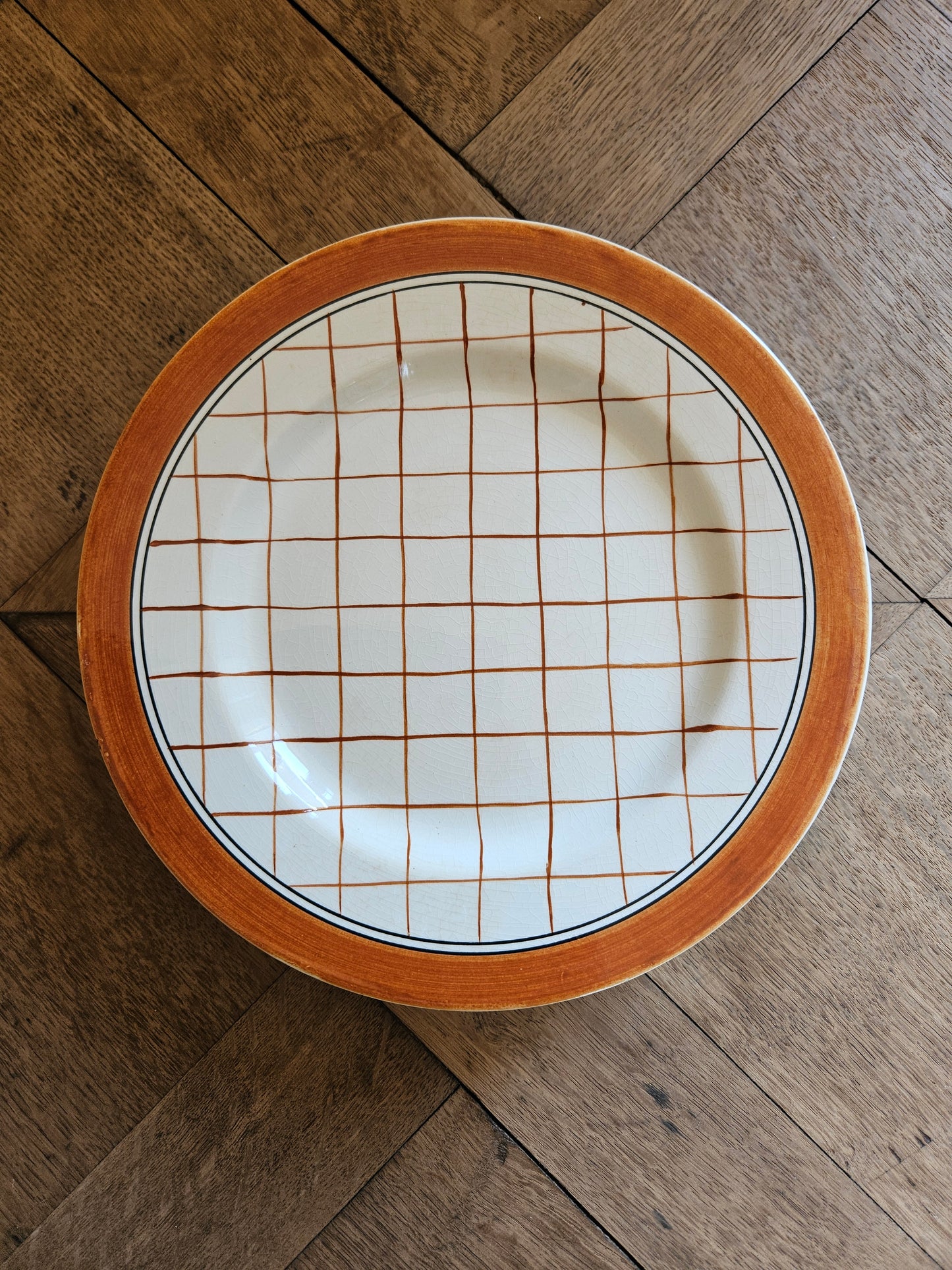 Assiette sur pied Gien, Michel #1