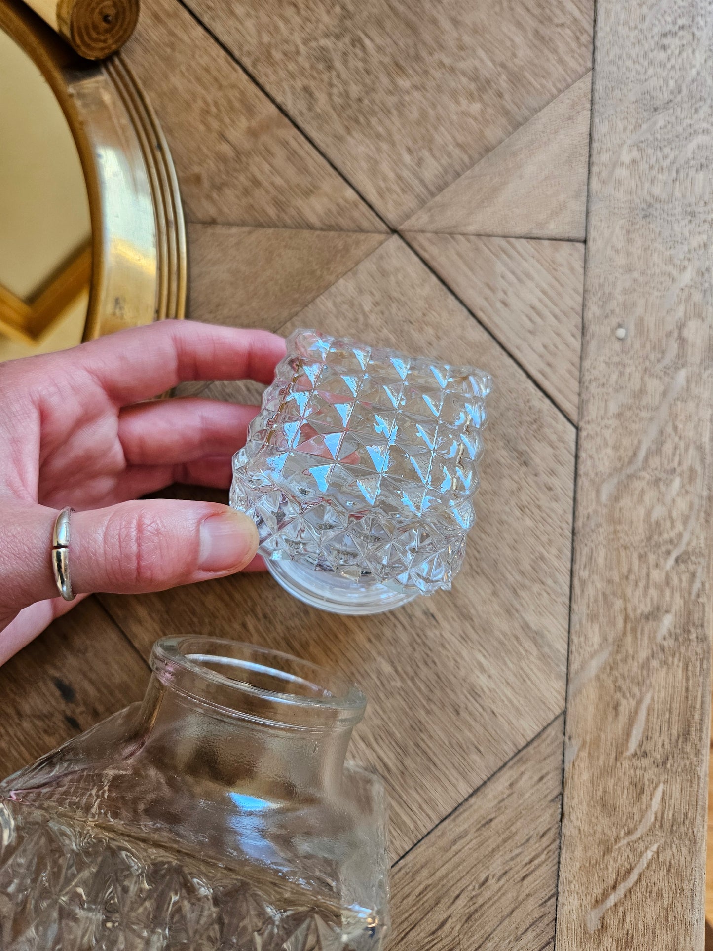 Carafe à whisky vintage