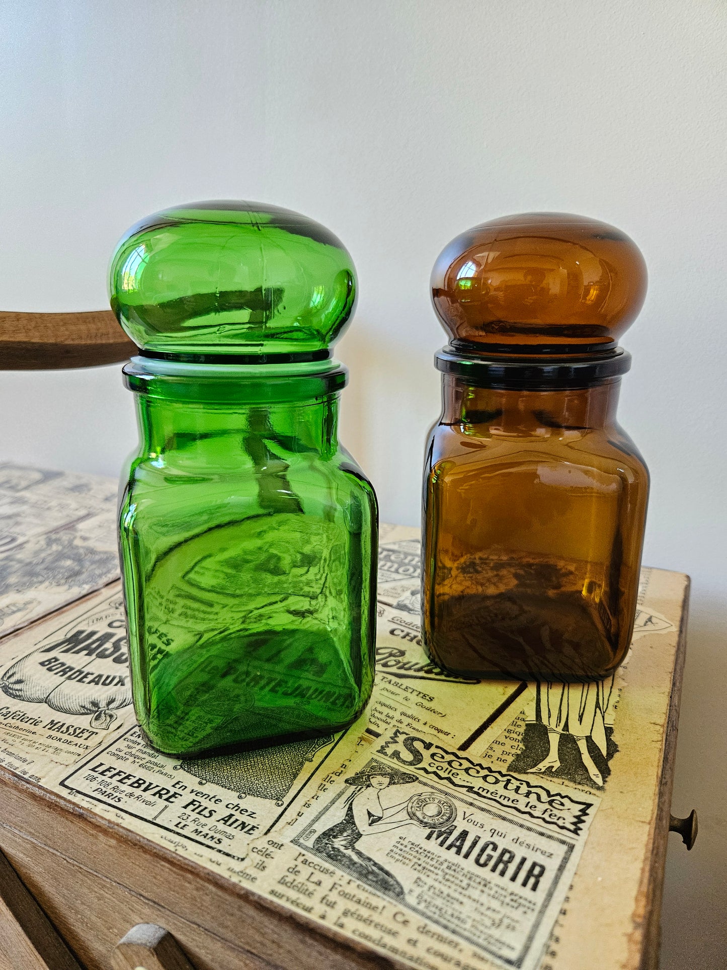 Pot d’apothicaire Ariel, vert