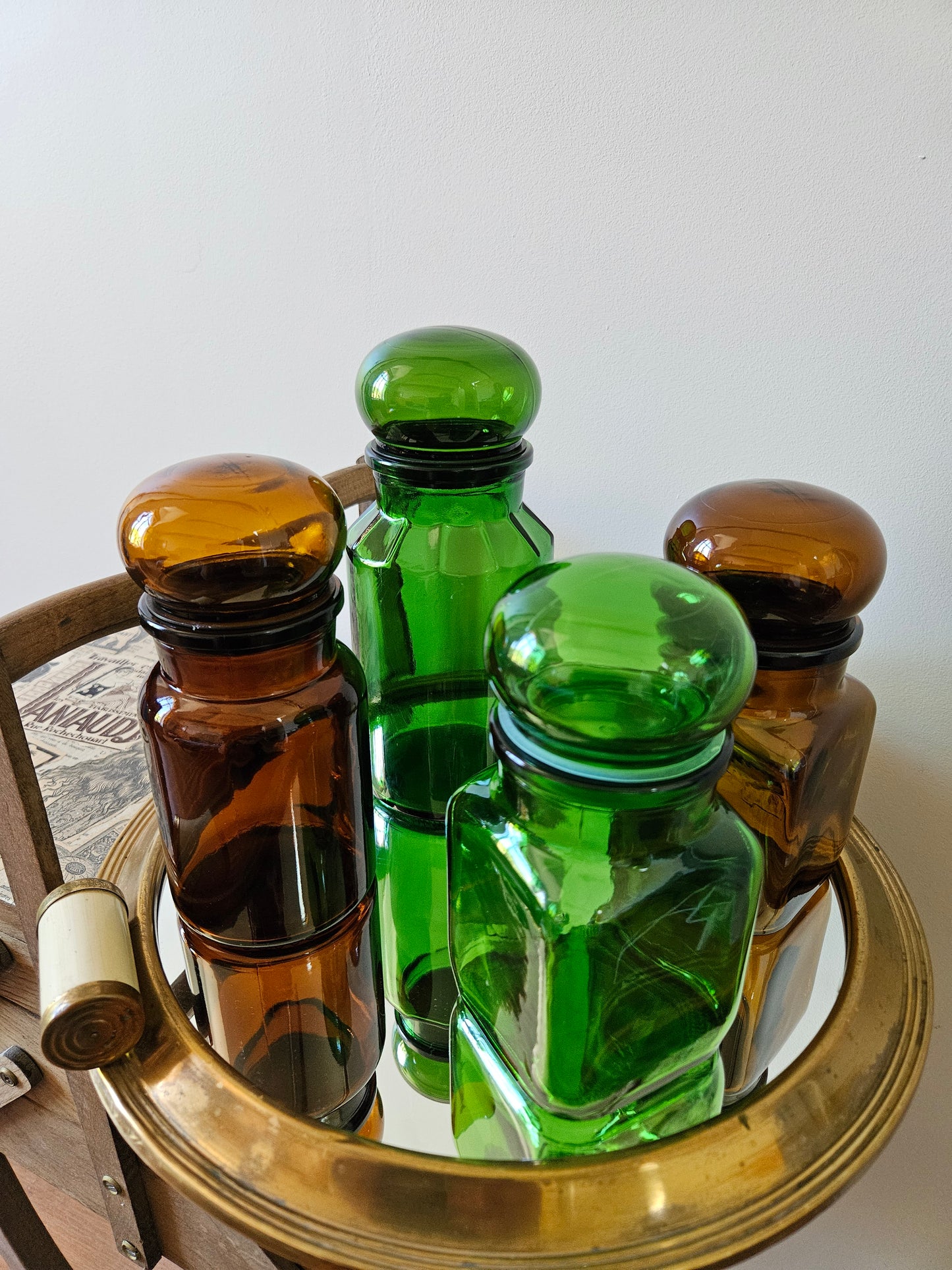 Pot d’apothicaire Maxwell, vert