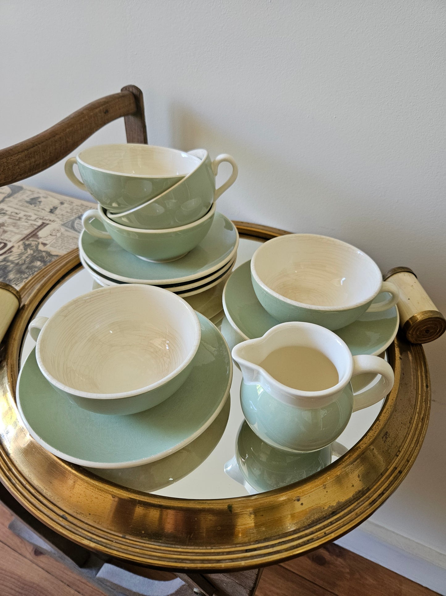 Tasses Villeroy & Boch, vert pastel #1