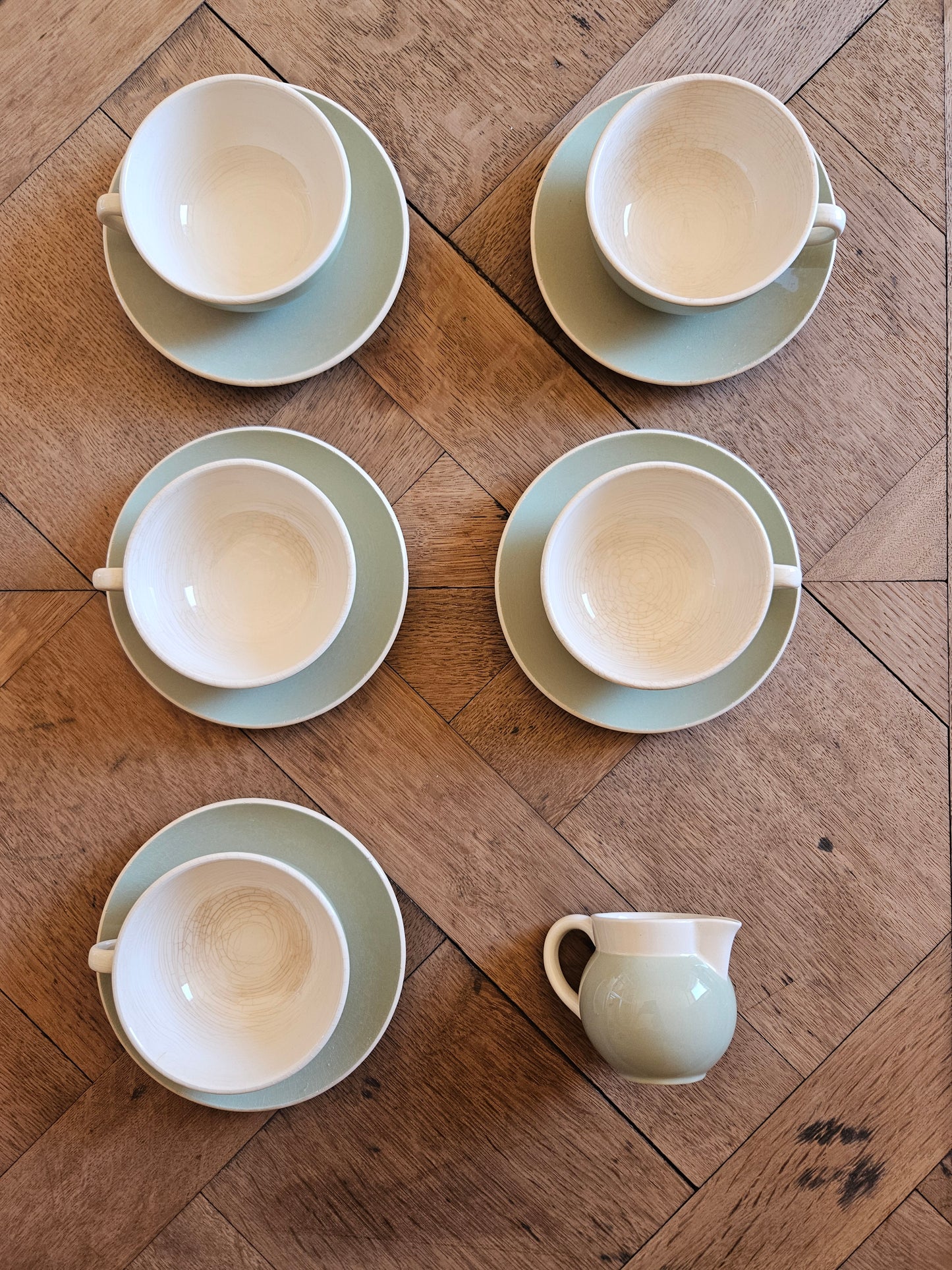 Tasses Villeroy & Boch, vert pastel #1
