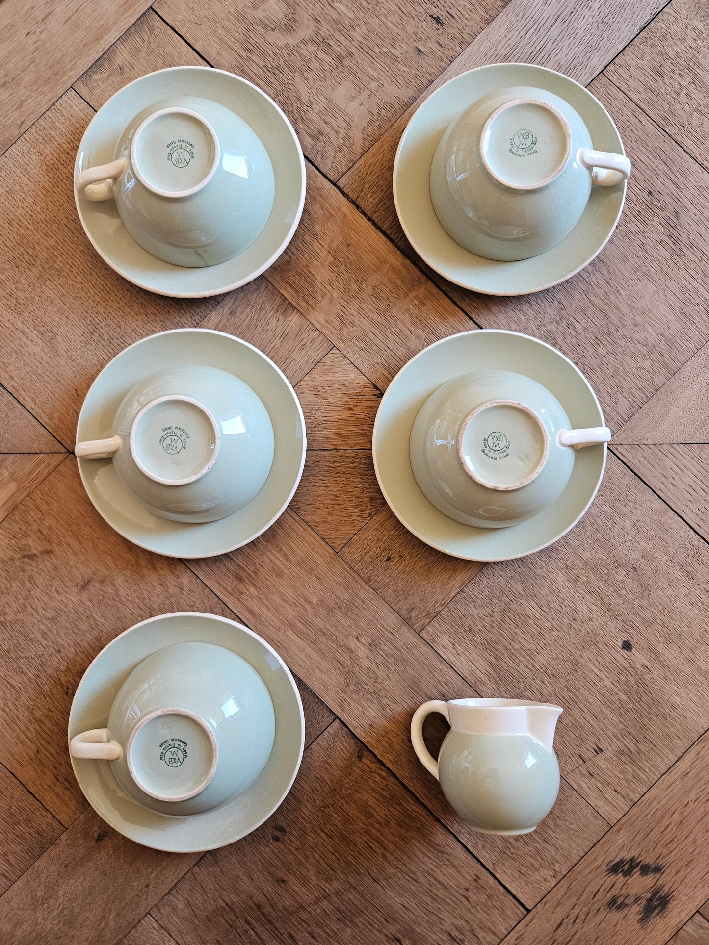 Tasses Villeroy & Boch, vert pastel #1