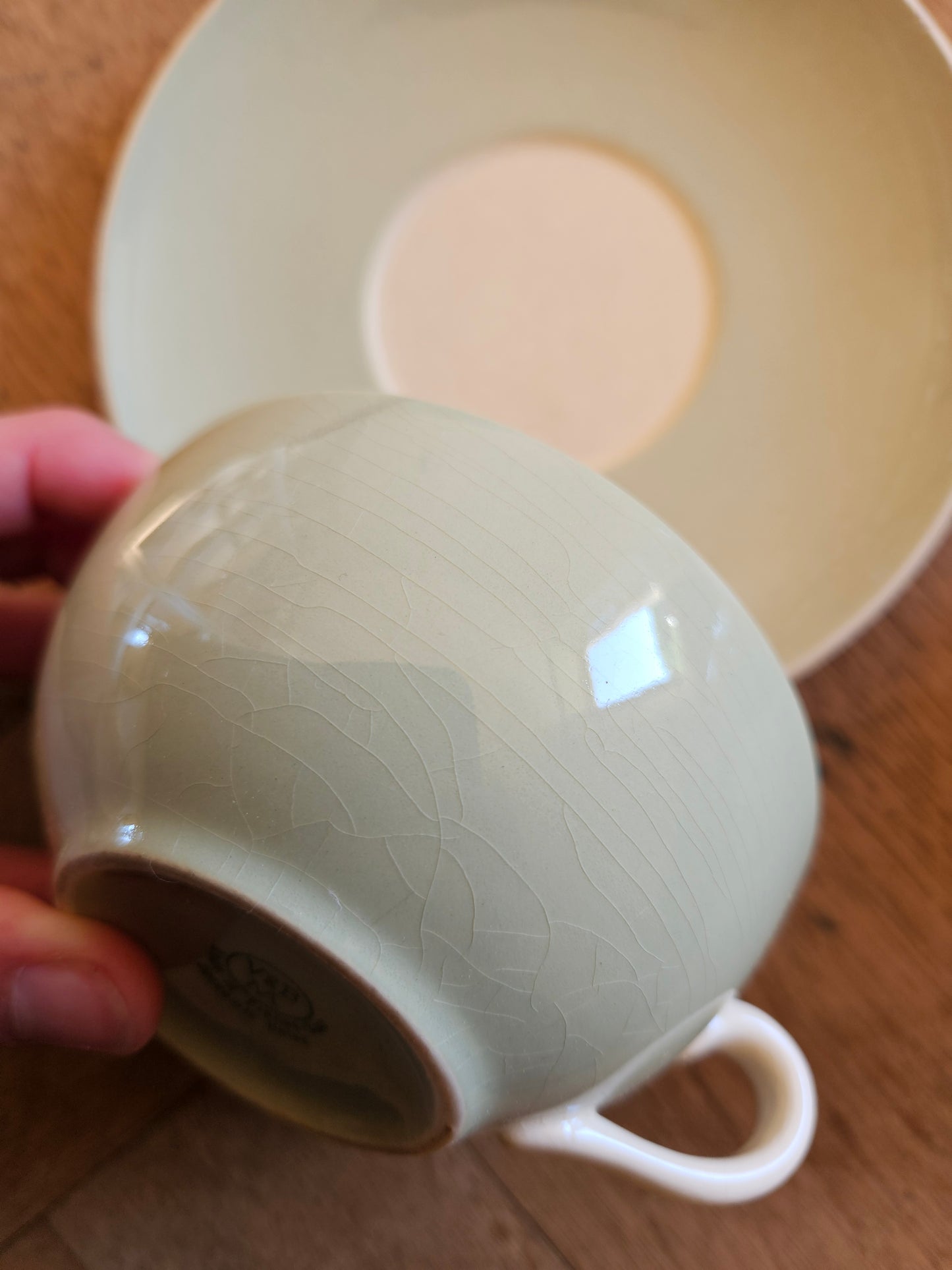 Tasses Villeroy & Boch, vert pastel #1