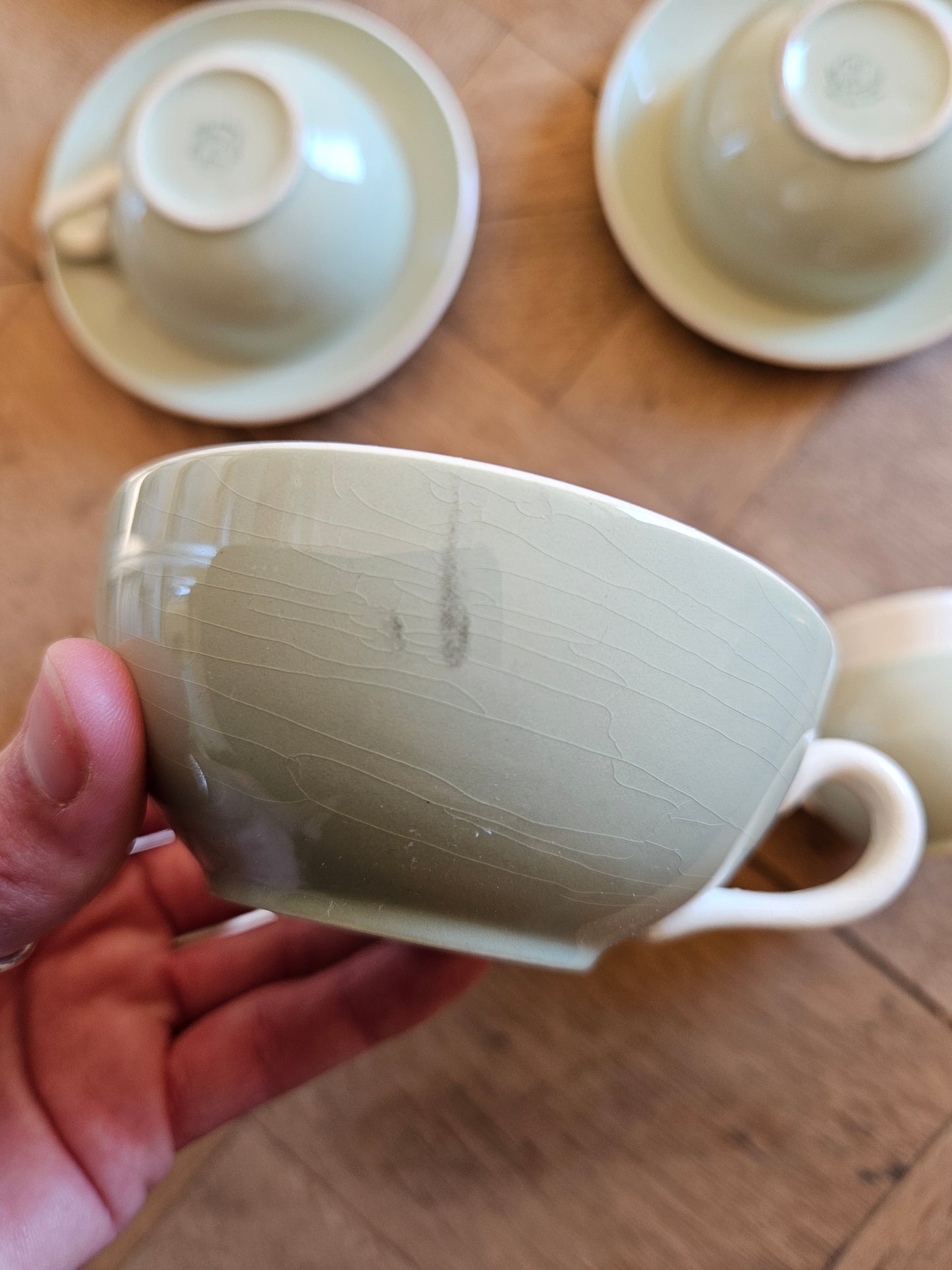 Tasses Villeroy & Boch, vert pastel #1
