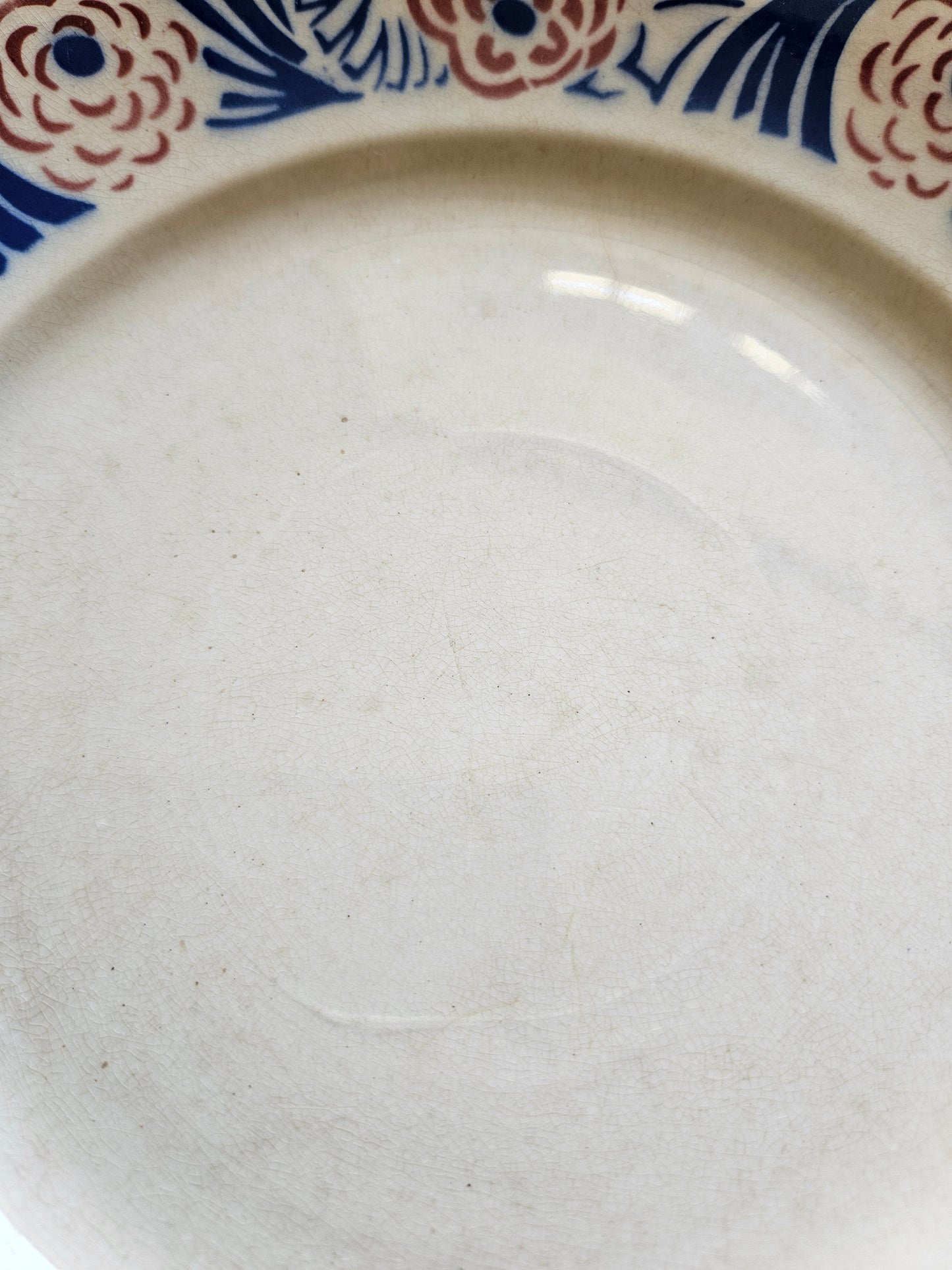 Assiettes plates Badonviller, Perros