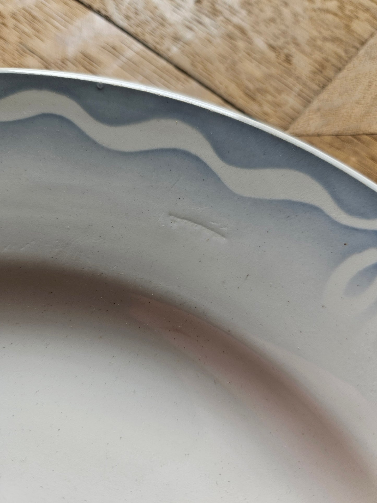 Assiettes plates rétro dépareillées, Digoin & Badonviller
