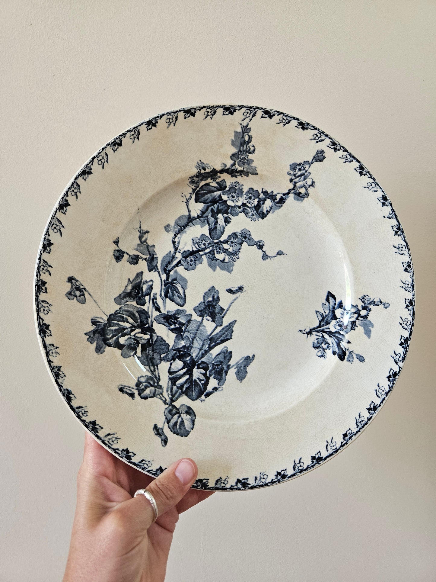 Plat rond U&C Sarreguemines, Stella