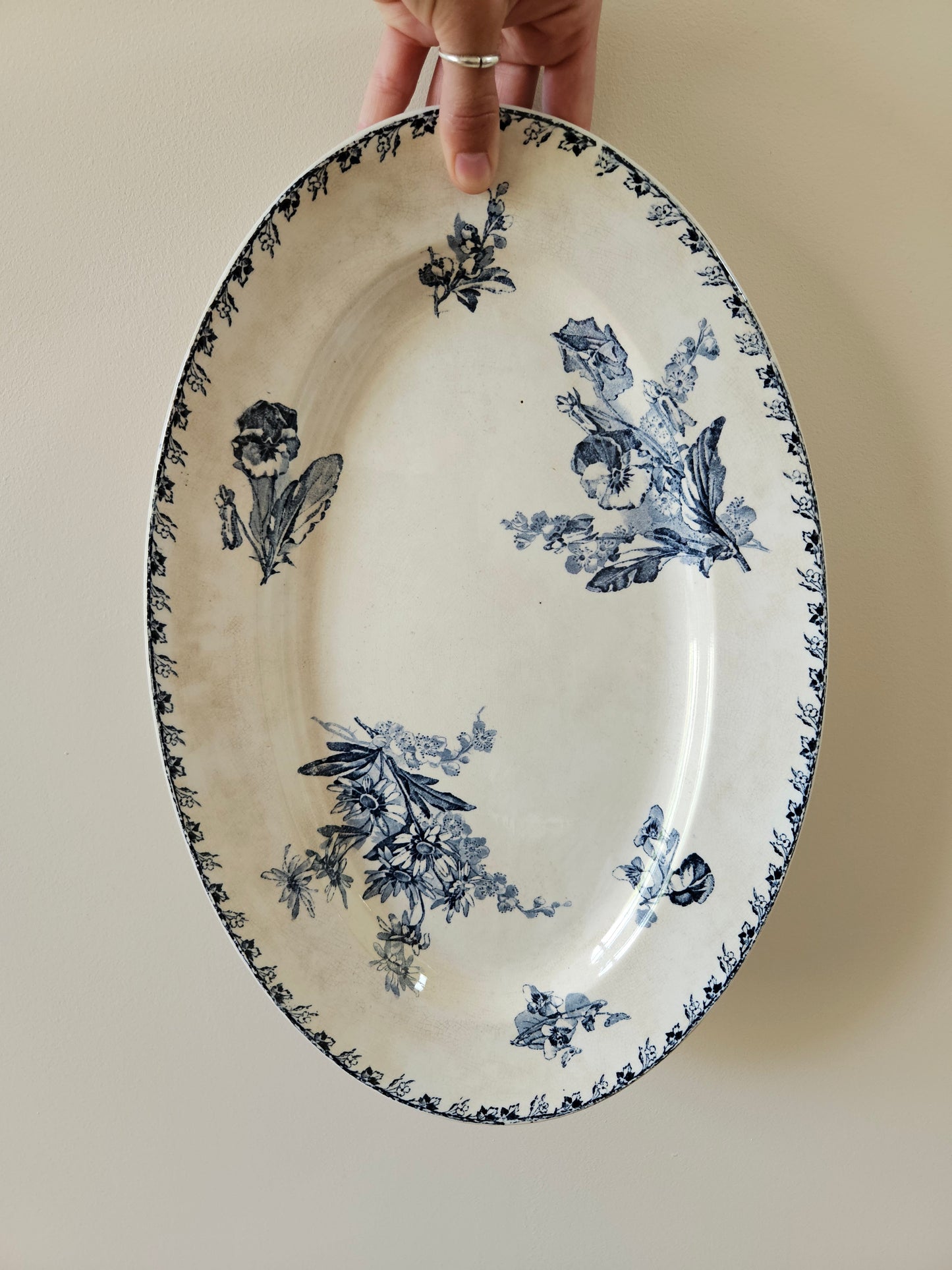 Plat ovale U&C Sarreguemines, Stella