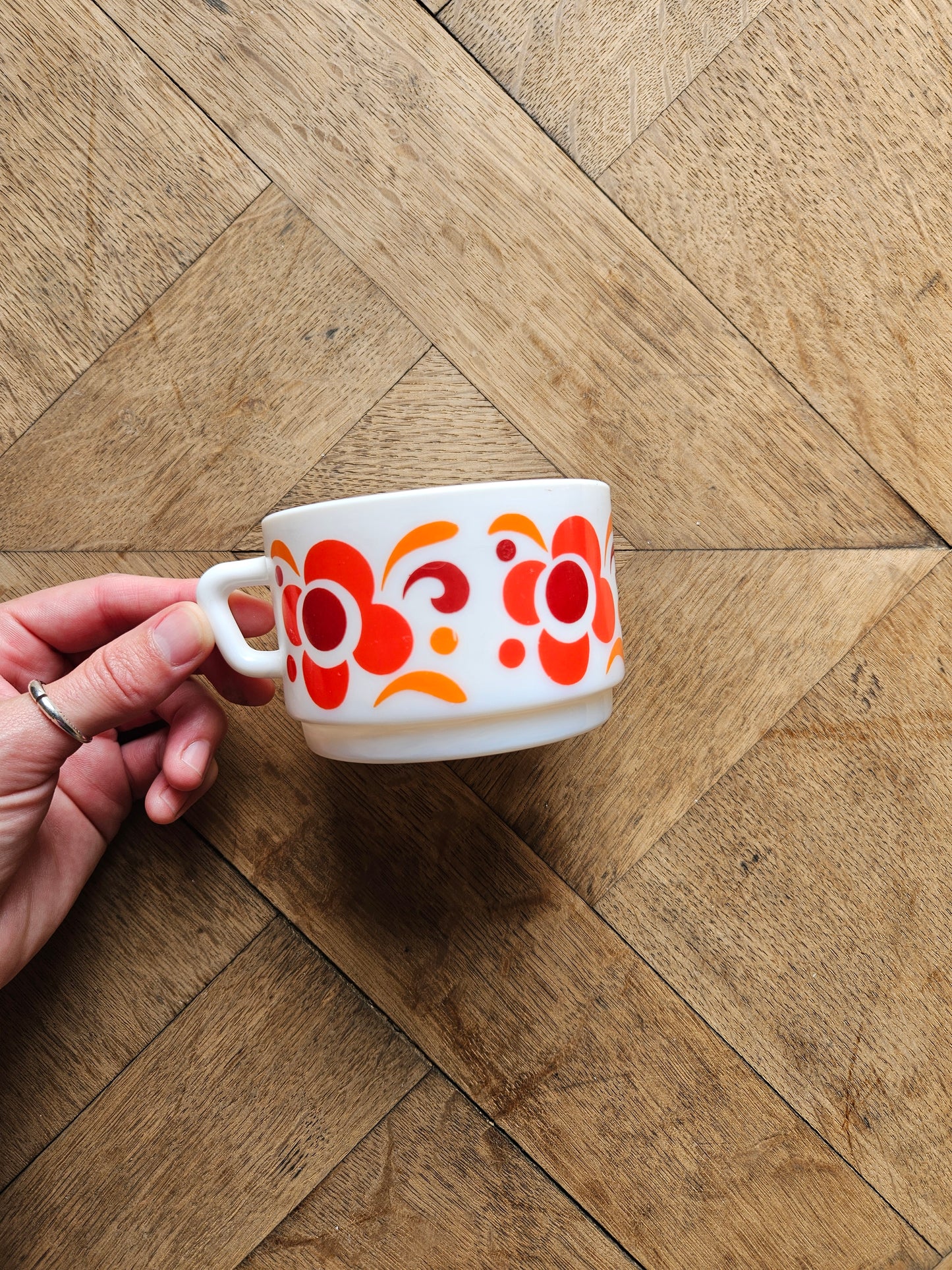 Tasse vintage Arcopal Knorr