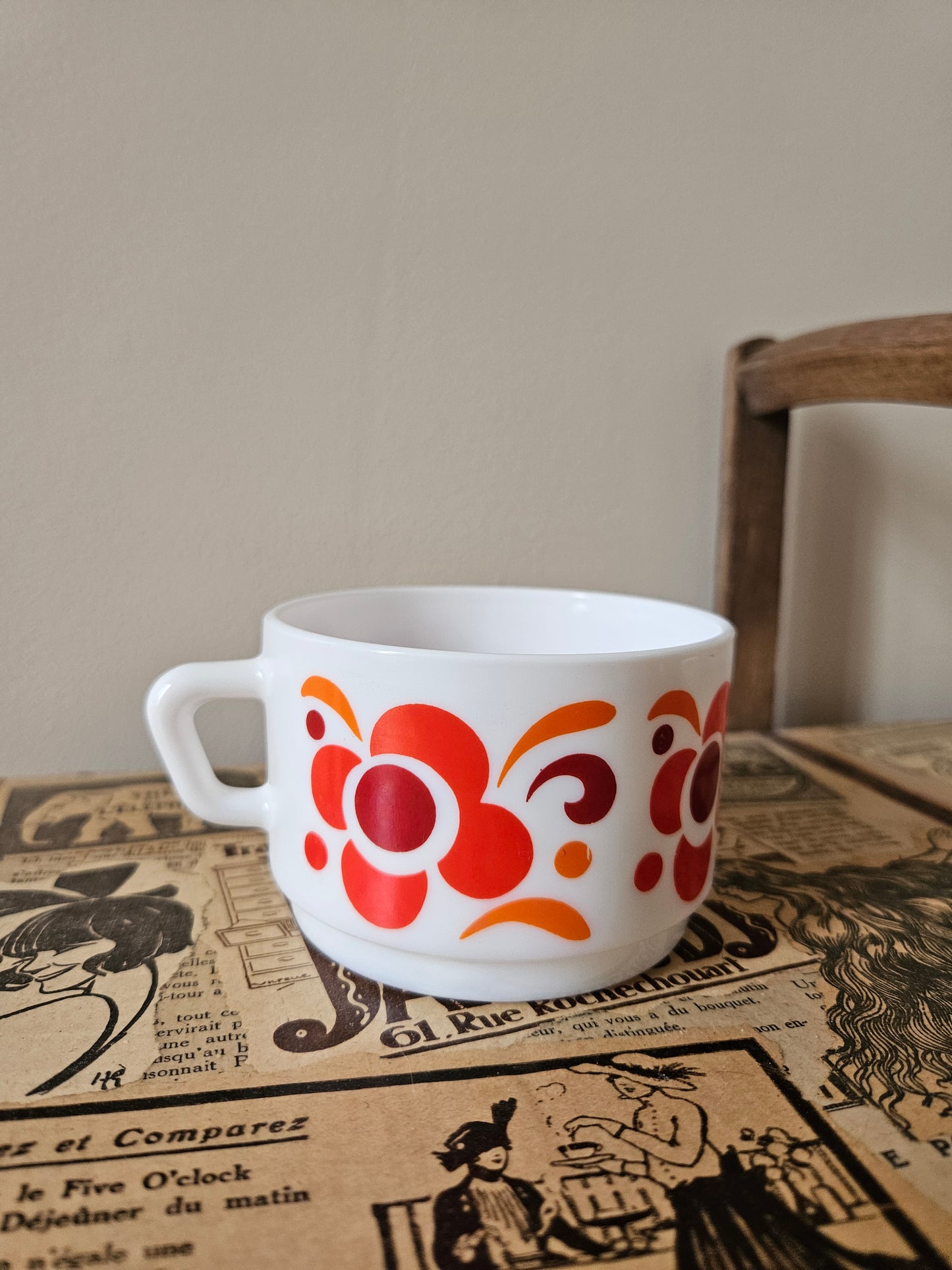 Tasse vintage Arcopal Knorr