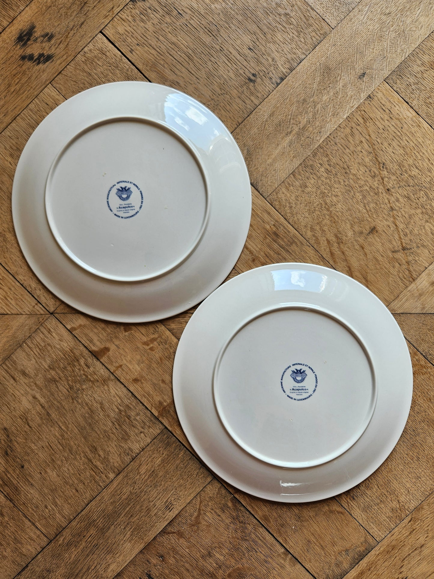 Assiettes vintage Villeroy et Boch Acapulco