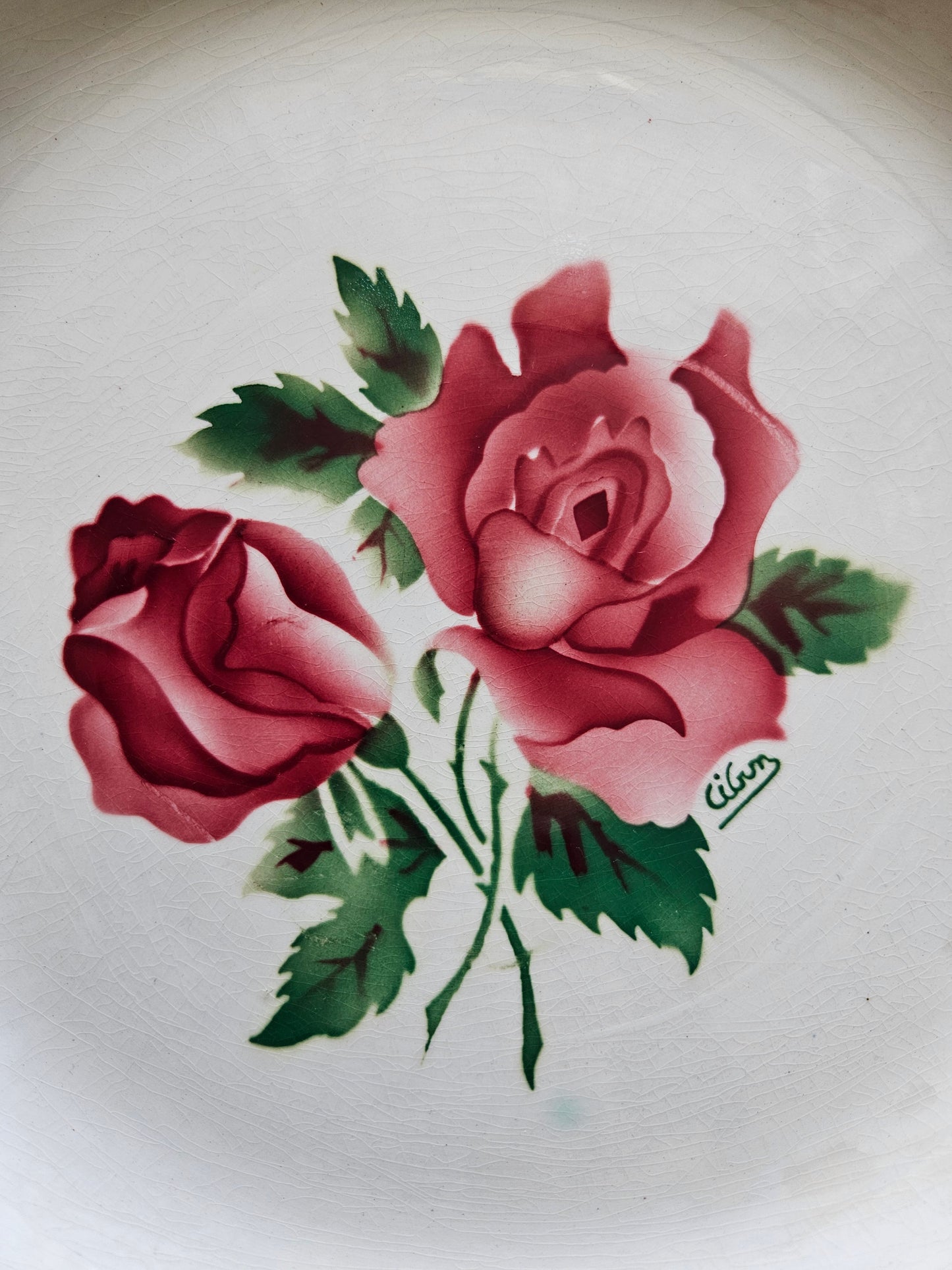 Décor Cibon de la manufacture française Digoin